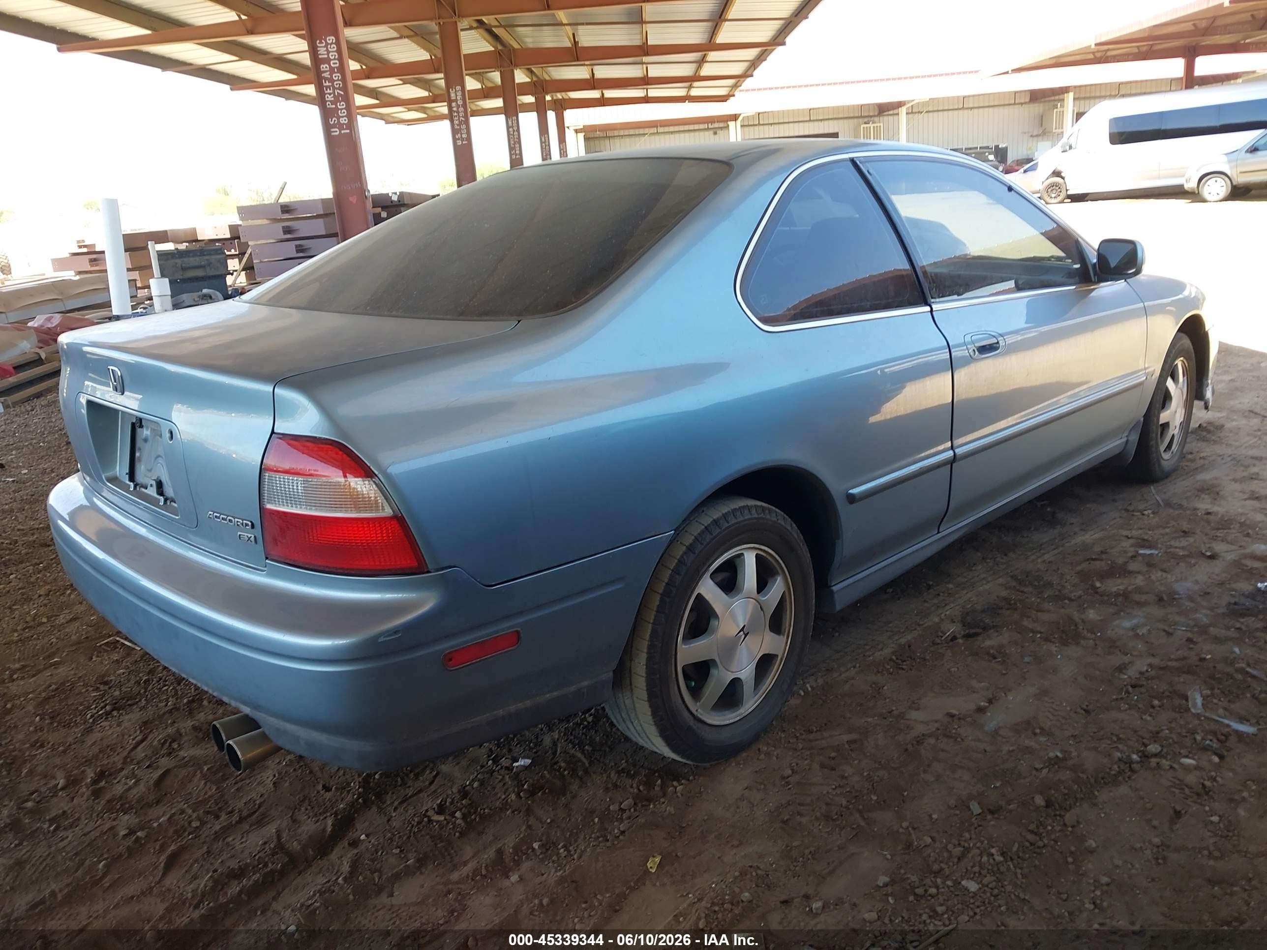 1995 Honda Accord Ex Blue vin: 1HGCD7252SA038279