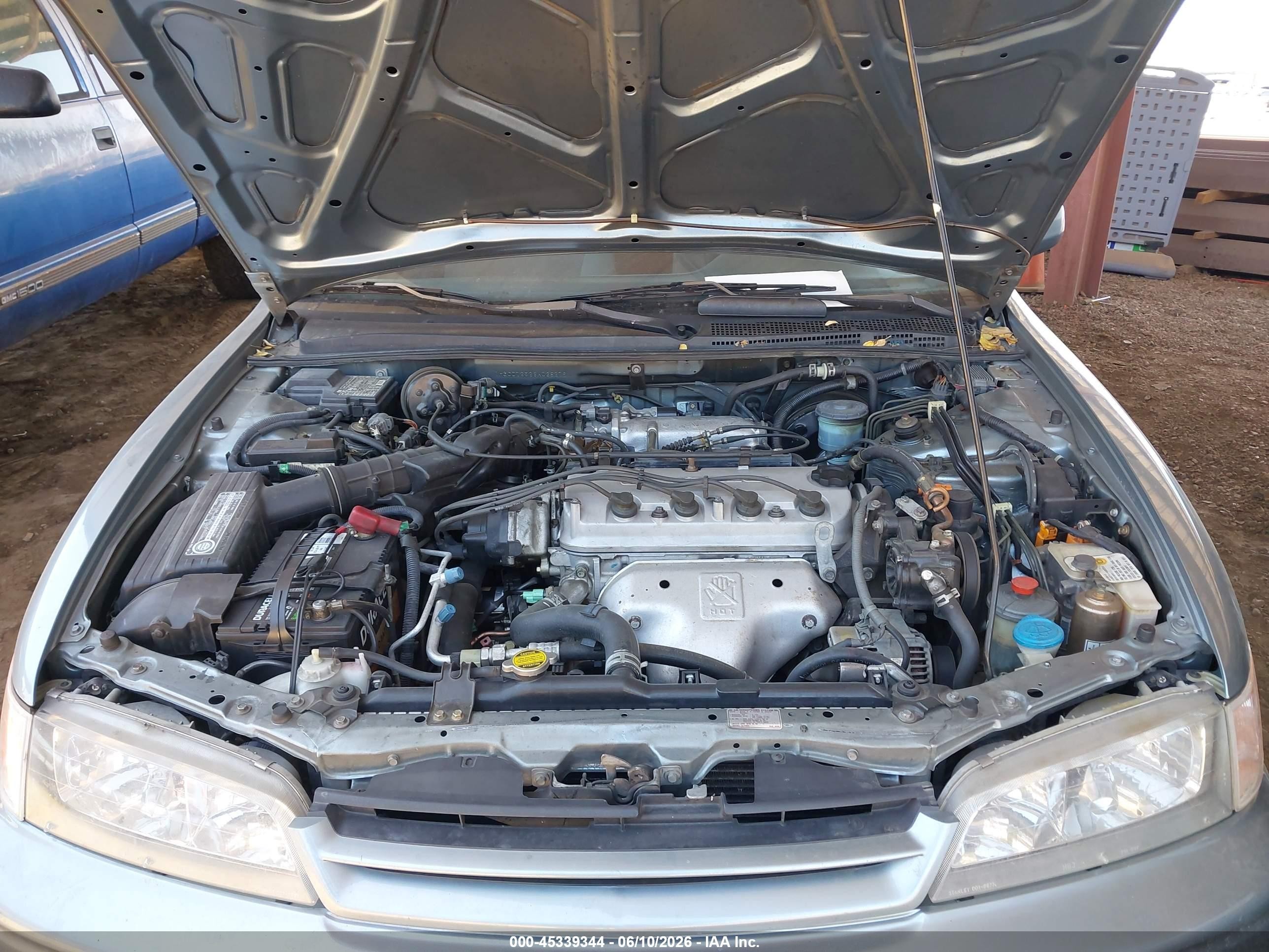 1995 Honda Accord Ex Blue vin: 1HGCD7252SA038279