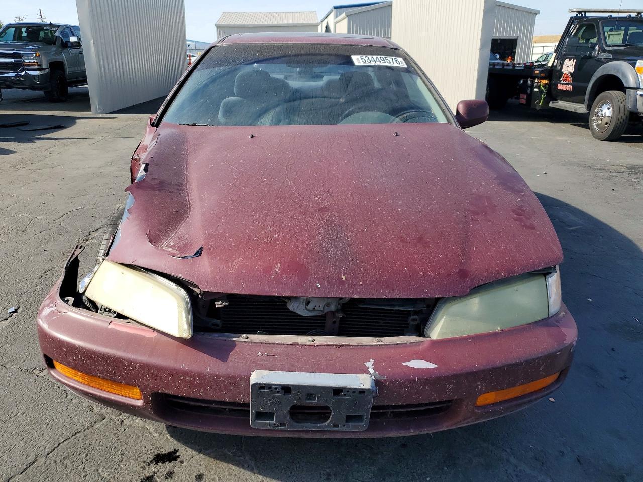 1996 Honda Accord Ex Red vin: 1HGCD7253TA020052
