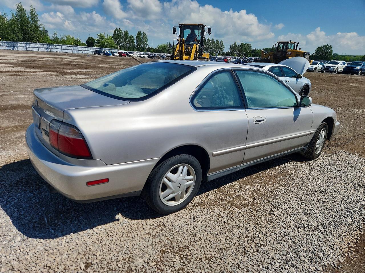 1996 Honda Accord Ex Silver vin: 1HGCD7255TA801140