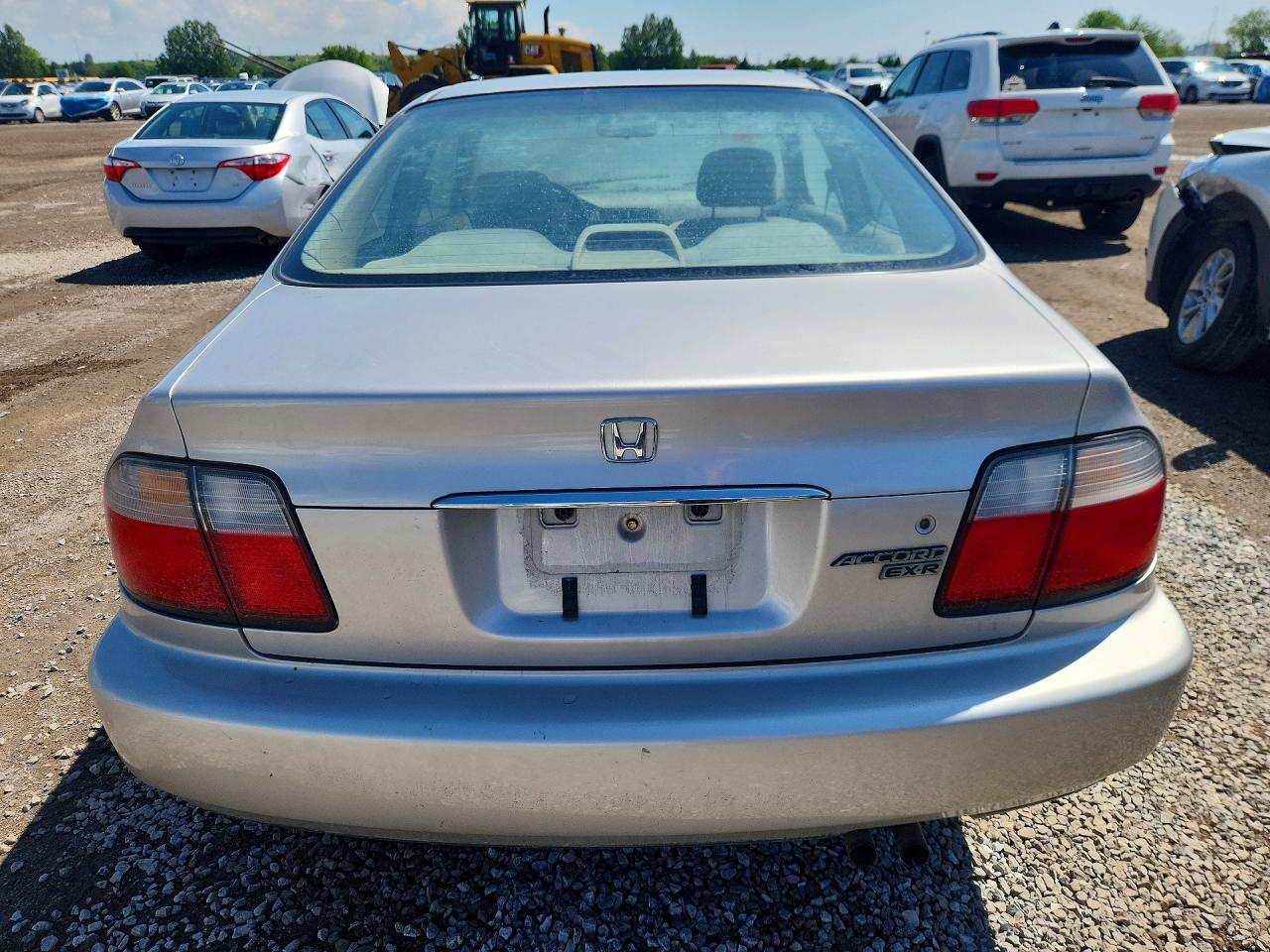 1996 Honda Accord Ex Silver vin: 1HGCD7255TA801140