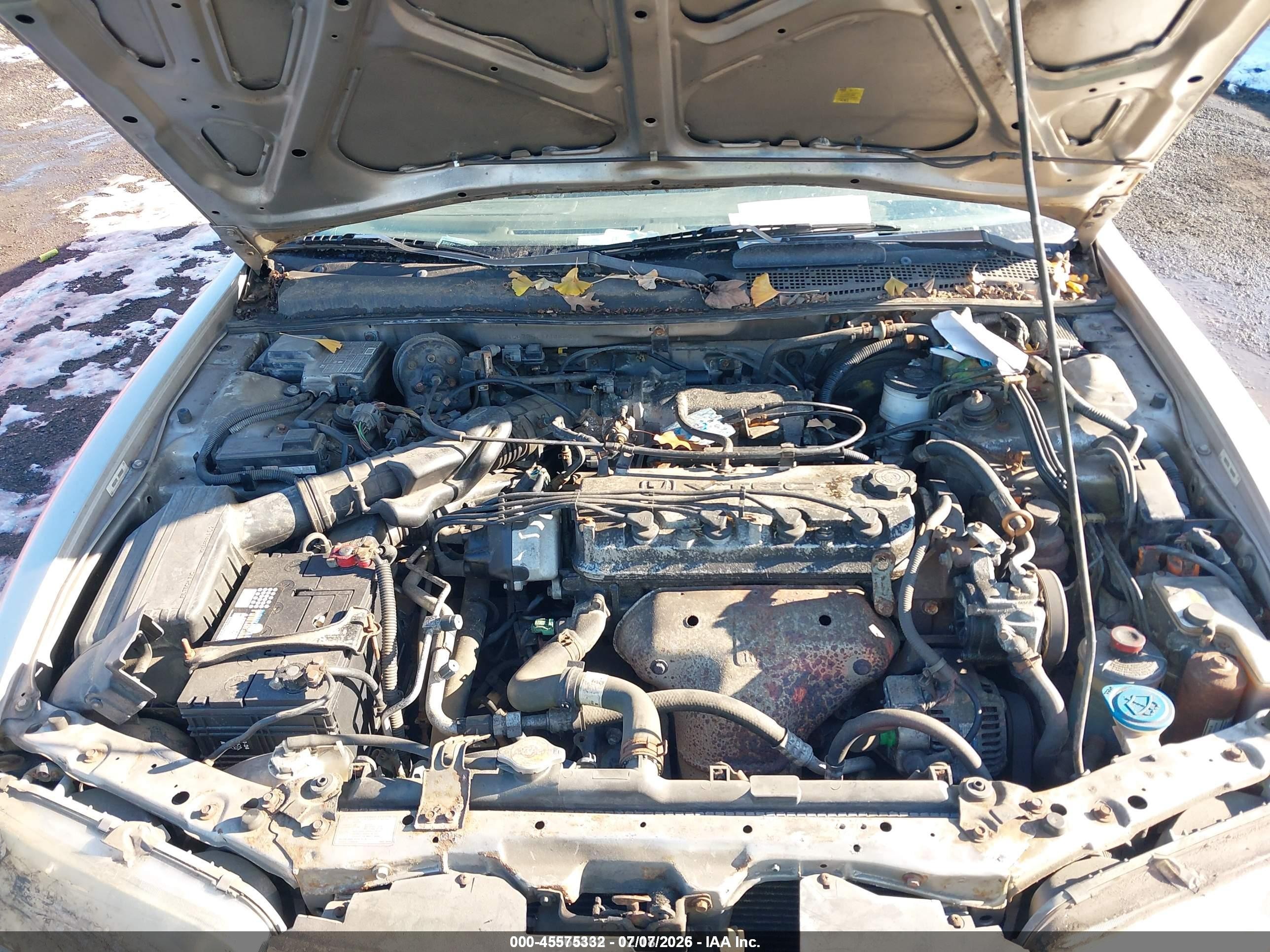 1996 Honda Accord Ex/ex-r Champagne vin: 1HGCD725XTA005225