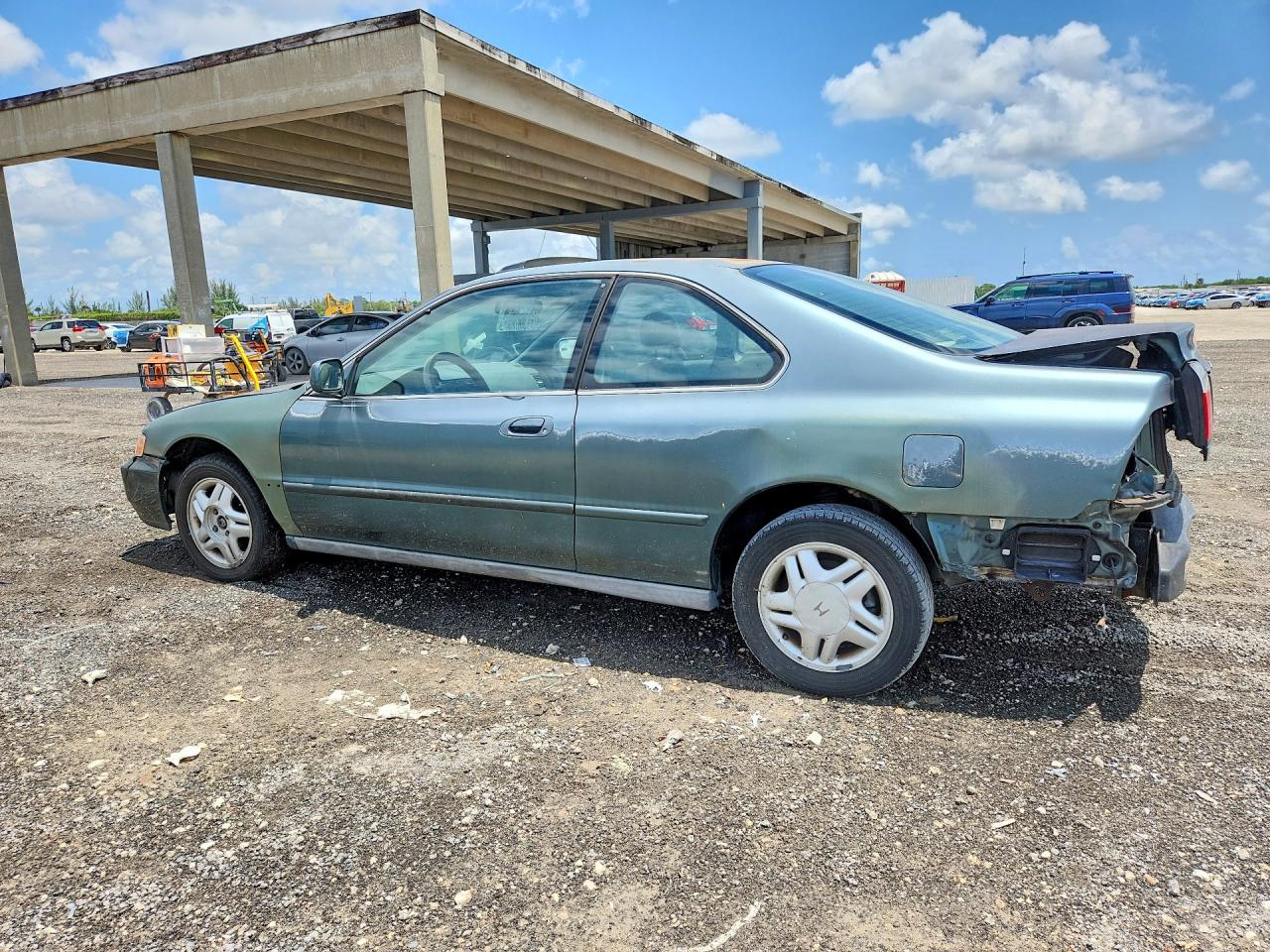1997 Honda Accord Ex Gray vin: 1HGCD7261VA008168