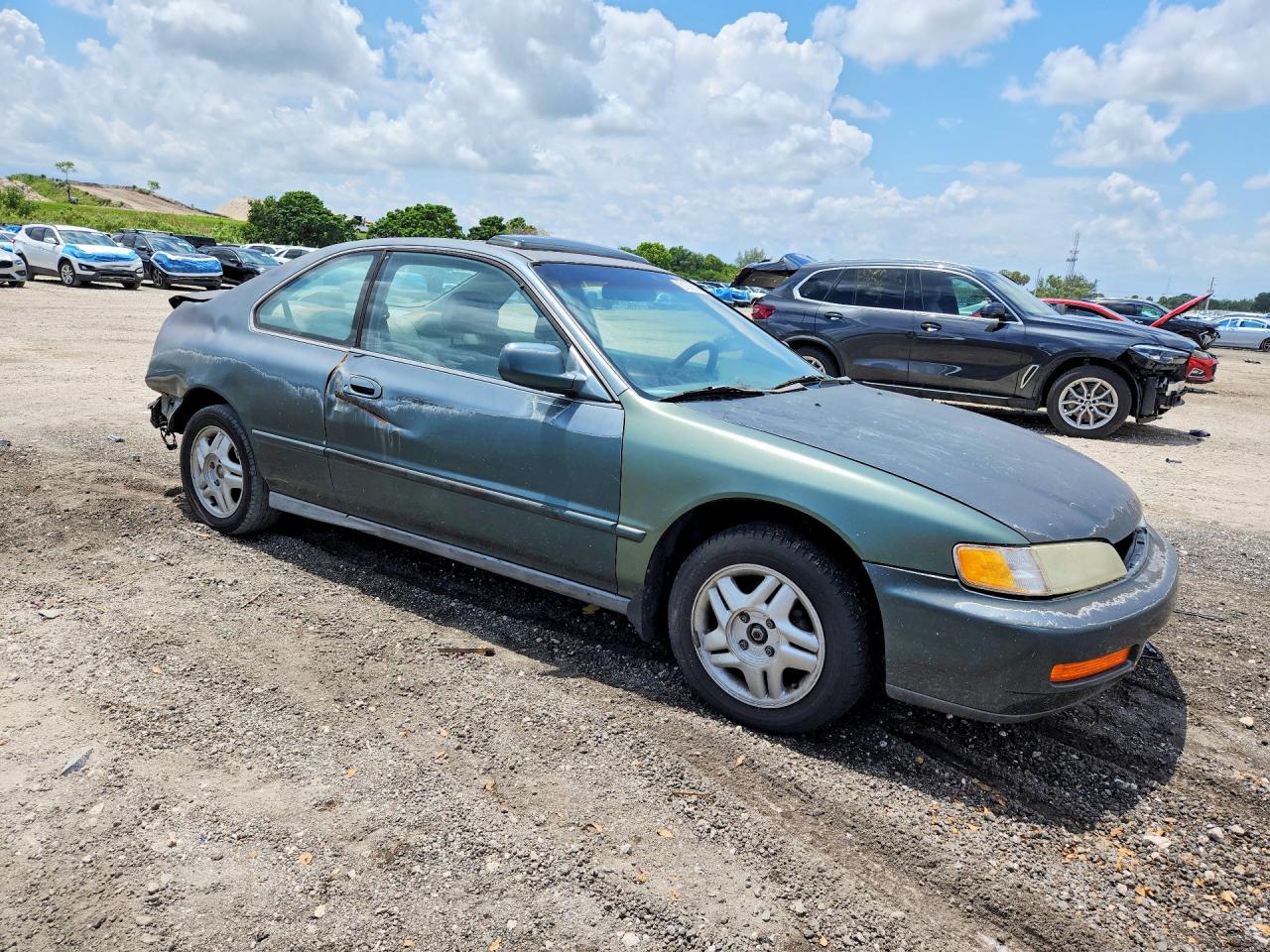 1997 Honda Accord Ex Gray vin: 1HGCD7261VA008168