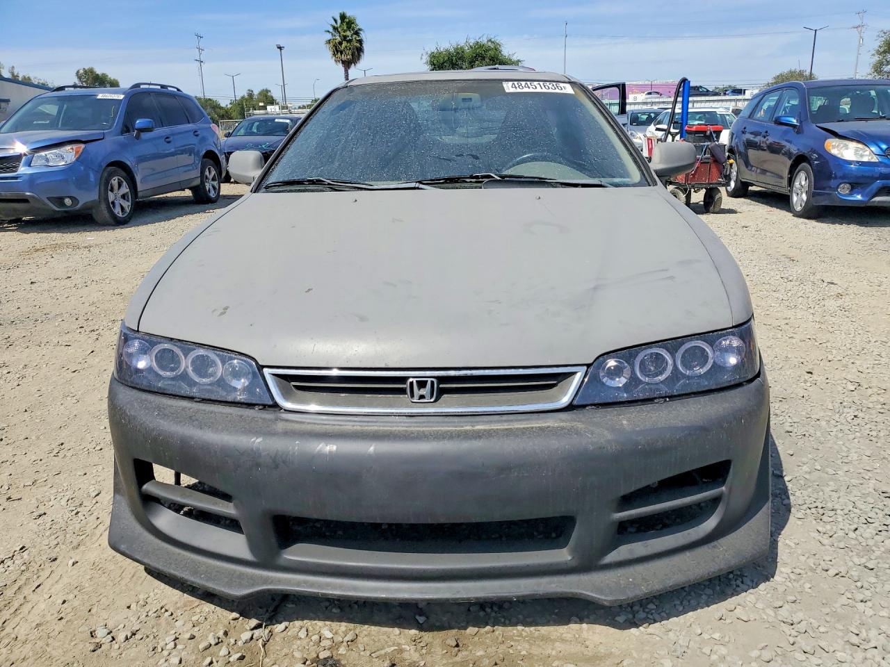 1997 Honda Accord Ex Gray vin: 1HGCD7262VA036304