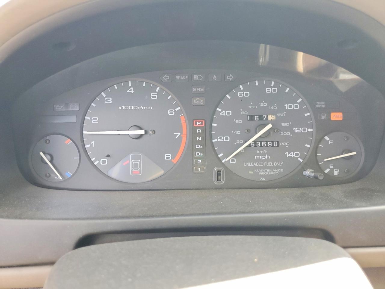 1997 Honda Accord Ex Gray vin: 1HGCD7262VA036304