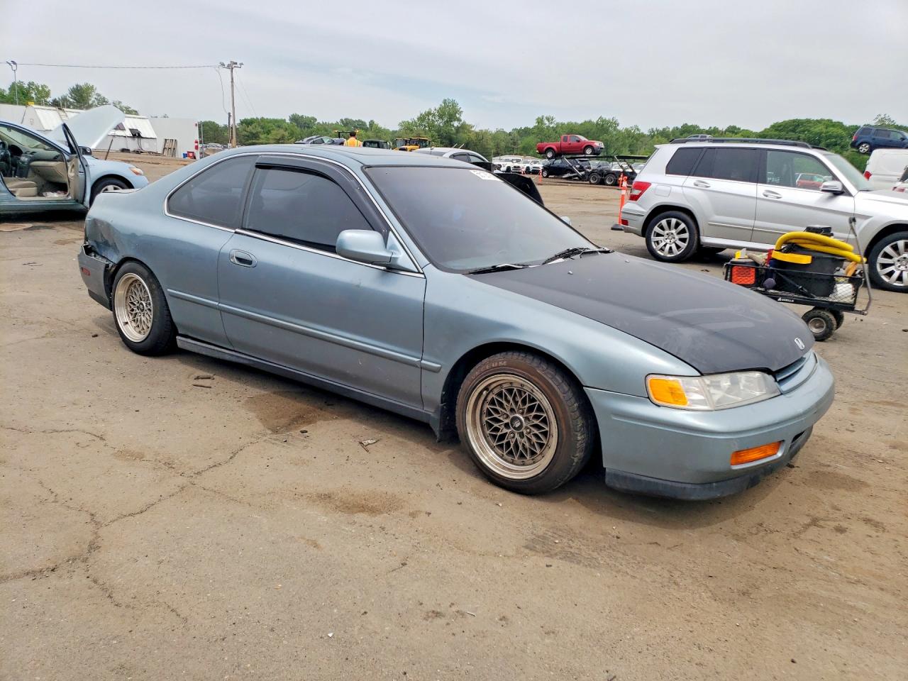 1994 Honda Accord Ex Blue vin: 1HGCD7267RA050091