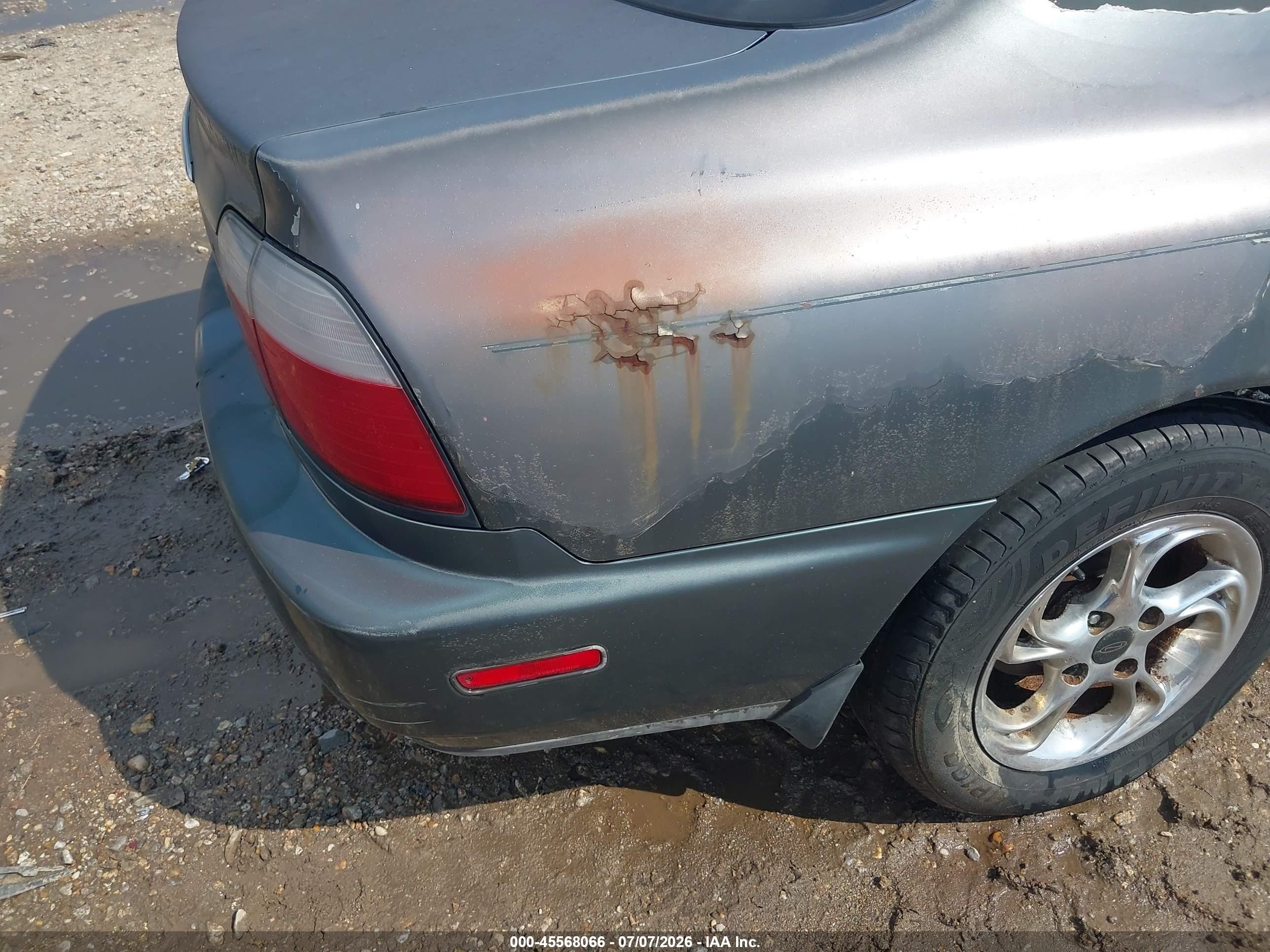 1996 Honda Accord Ex Синий vin: 1HGCD7267TA025411