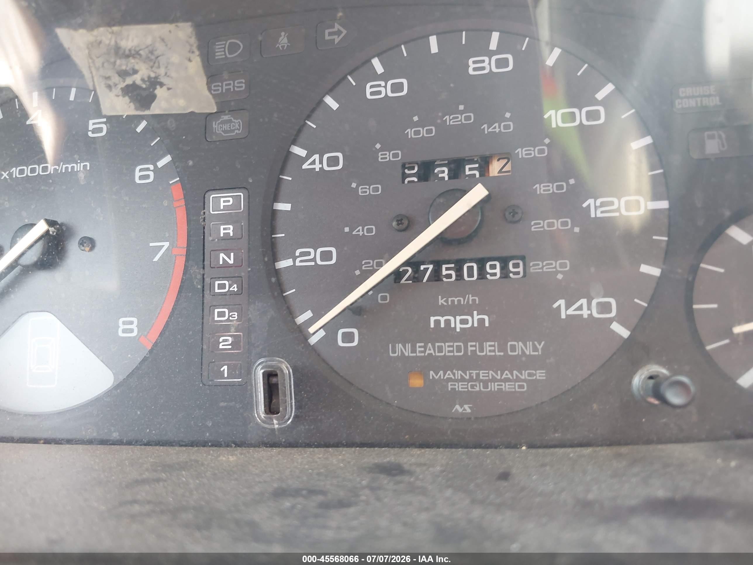 1996 Honda Accord Ex Синий vin: 1HGCD7267TA025411