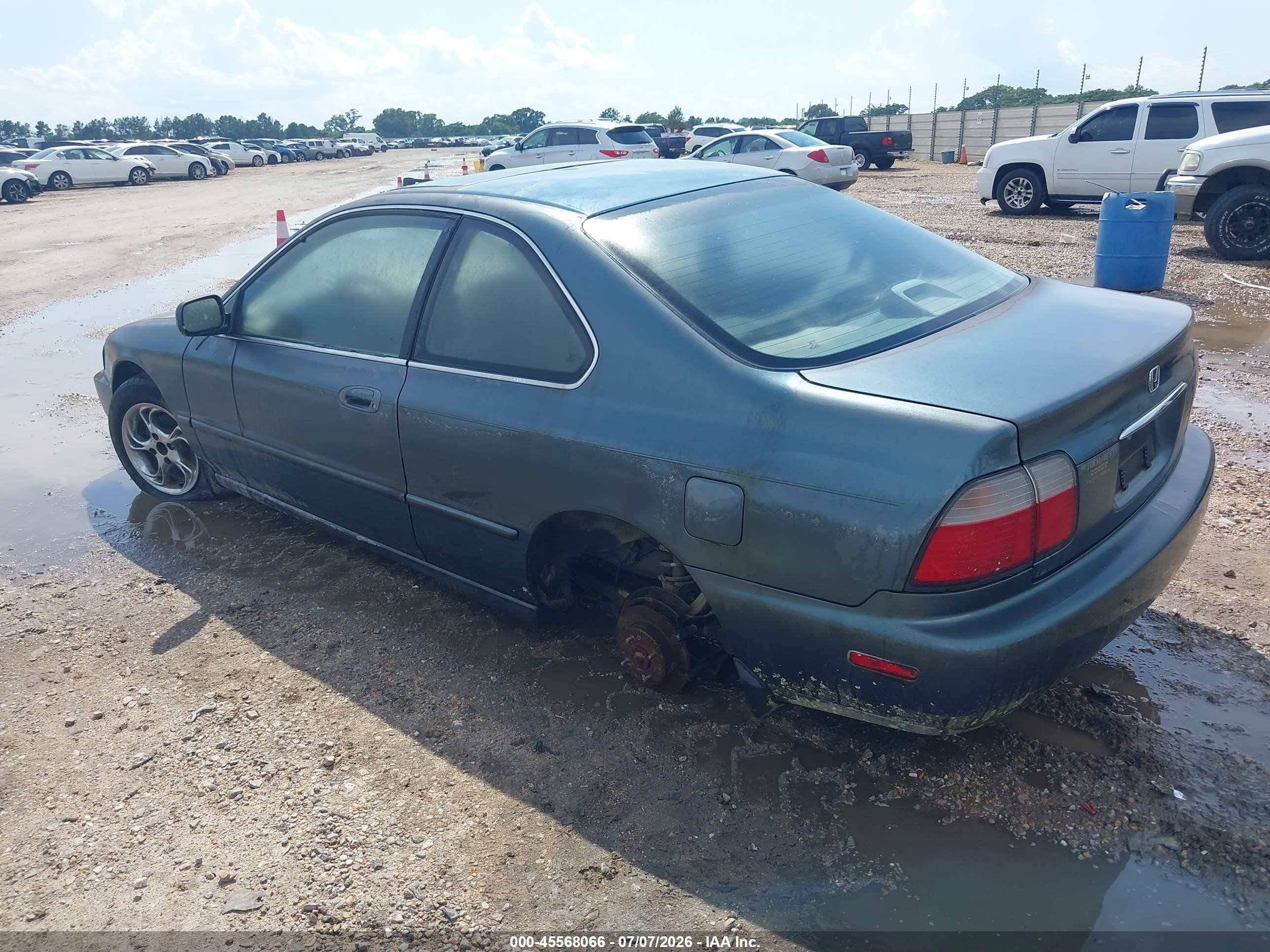 1996 Honda Accord Ex Синий vin: 1HGCD7267TA025411