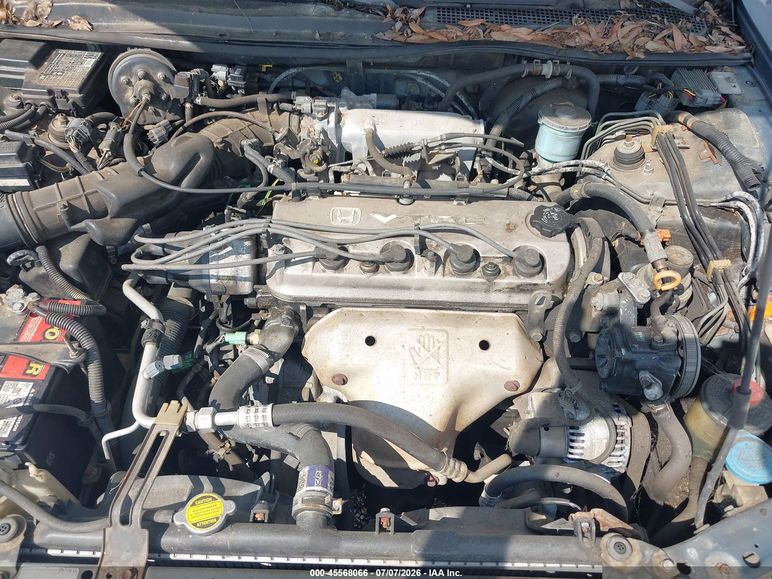 1996 Honda Accord Ex Синий vin: 1HGCD7267TA025411