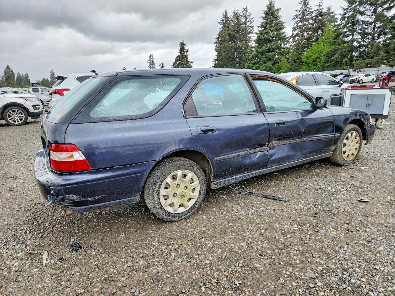 1995 Honda Accord Lx Purple vin: 1HGCE1824SA002150