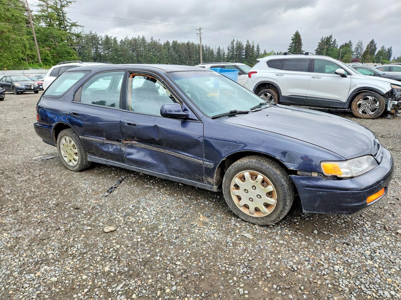 1995 Honda Accord Lx Purple vin: 1HGCE1824SA002150