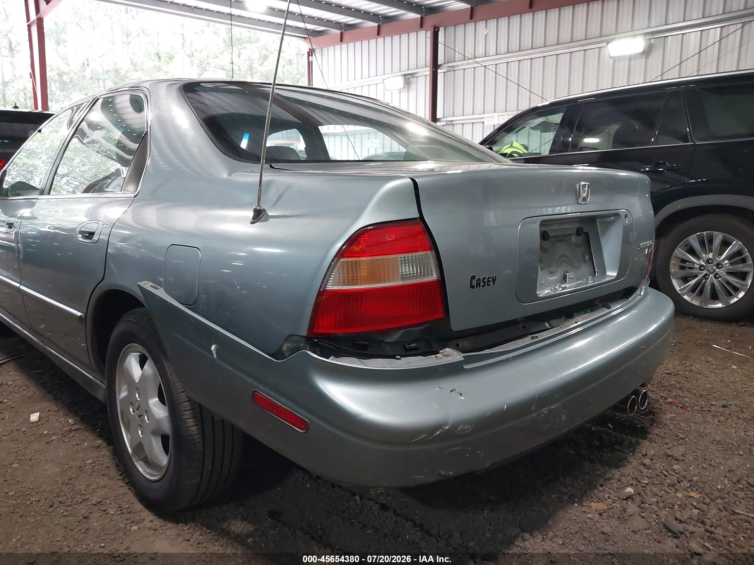 1995 Honda Accord Ex Light Blue vin: 1HGCE6662SA018141