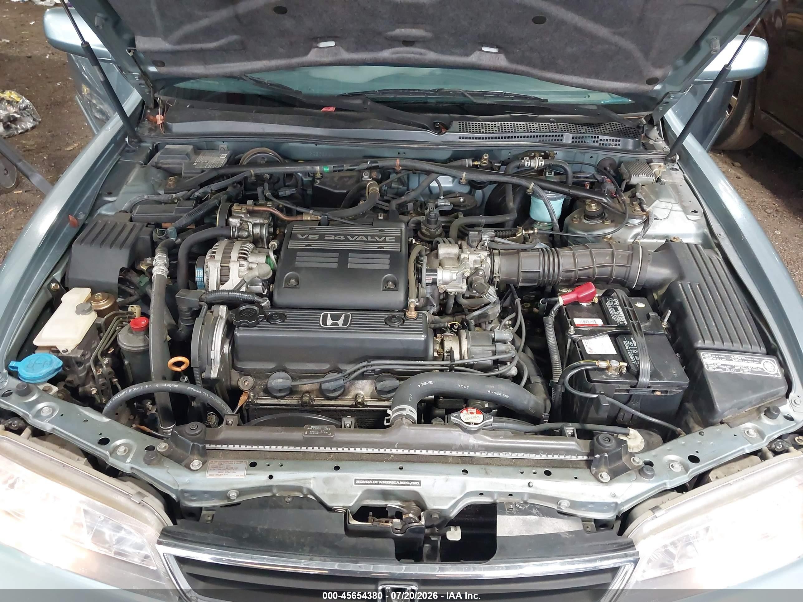 1995 Honda Accord Ex Light Blue vin: 1HGCE6662SA018141