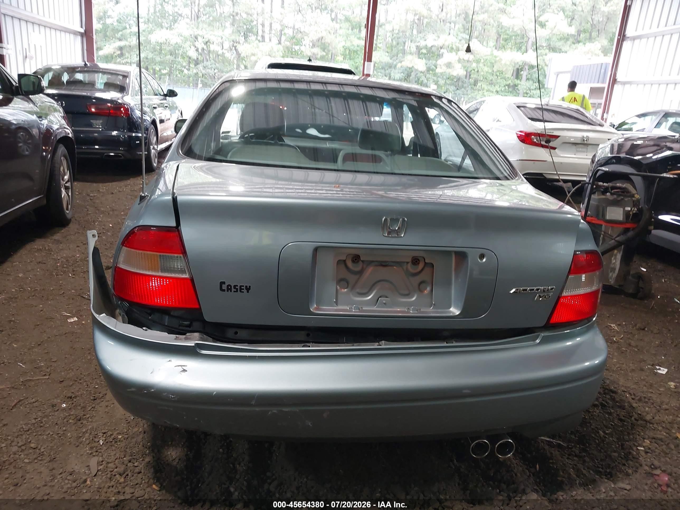 1995 Honda Accord Ex Light Blue vin: 1HGCE6662SA018141