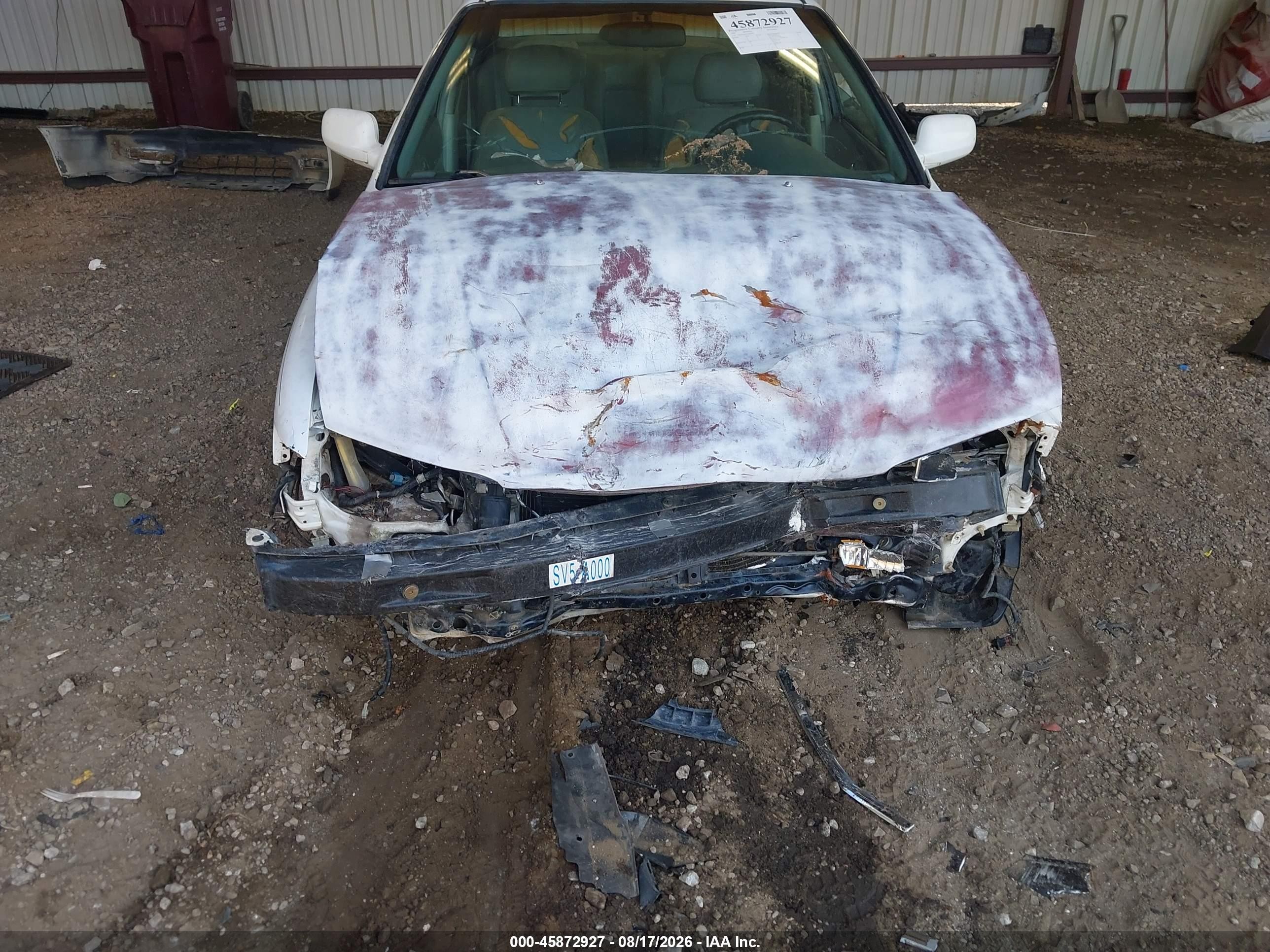1995 Honda Accord Ex White vin: 1HGCE6663SA002465