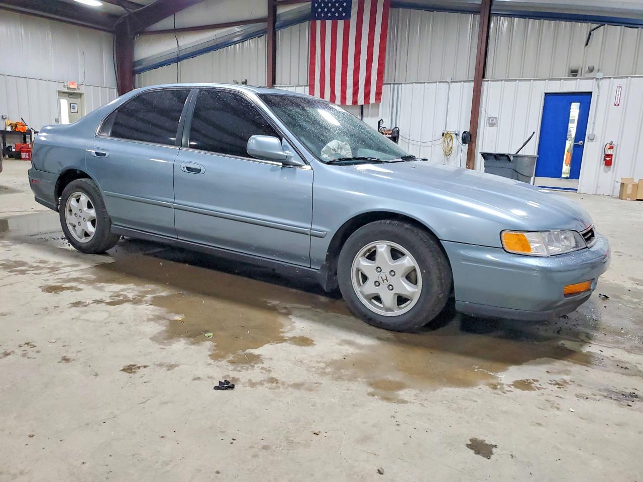 1995 Honda Accord Ex Blue vin: 1HGCE6663SA031495