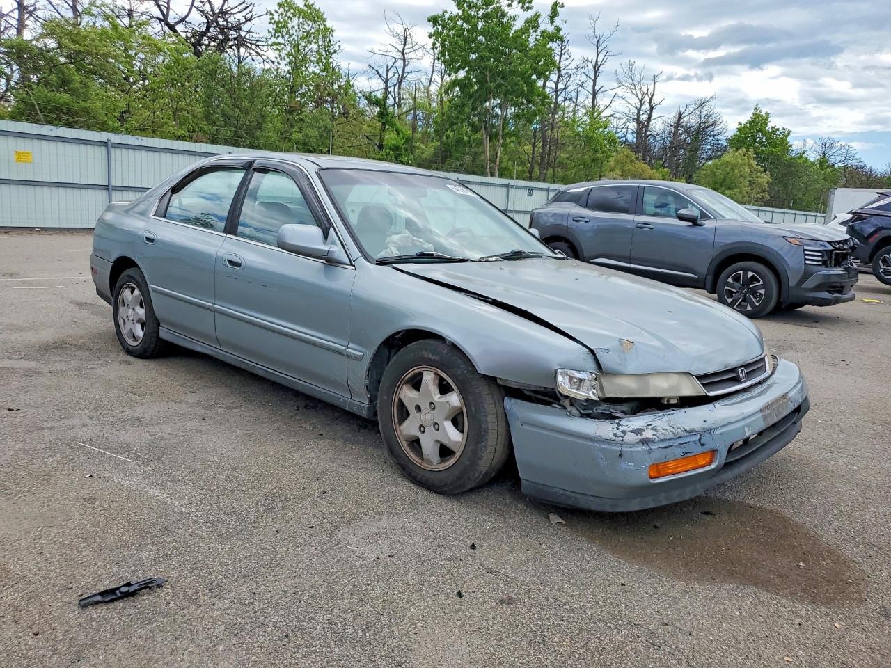 1995 Honda Accord Ex Blue vin: 1HGCE6666SA024380