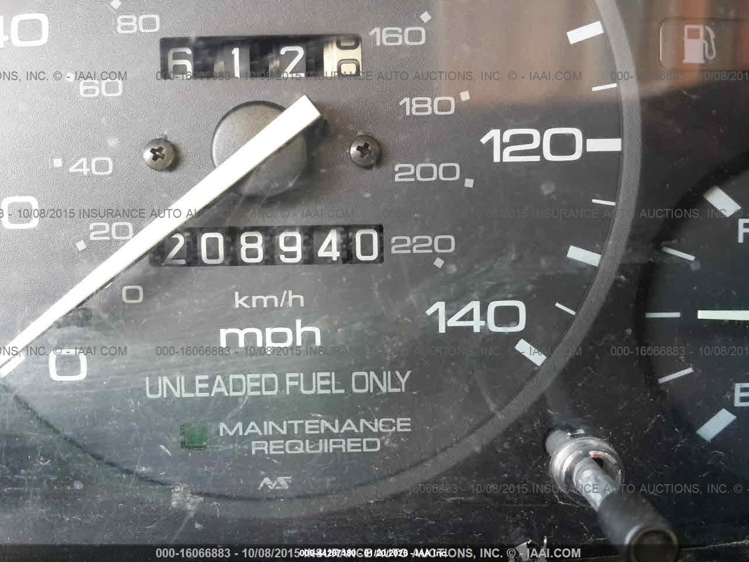 1997 Honda Accord Sdn Ex Gold vin: 1HGCE6672VA002177