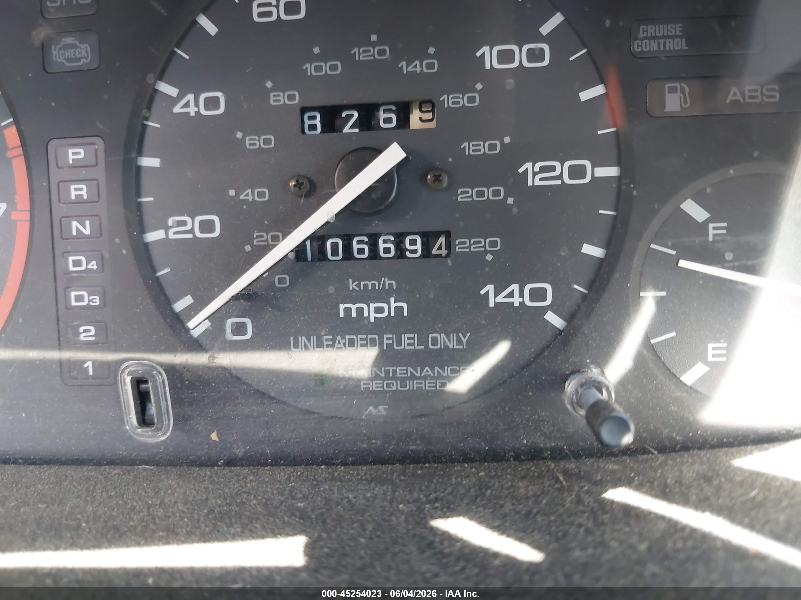 1997 Honda Accord Ex V6 Серебряный vin: 1HGCE6673VA000101