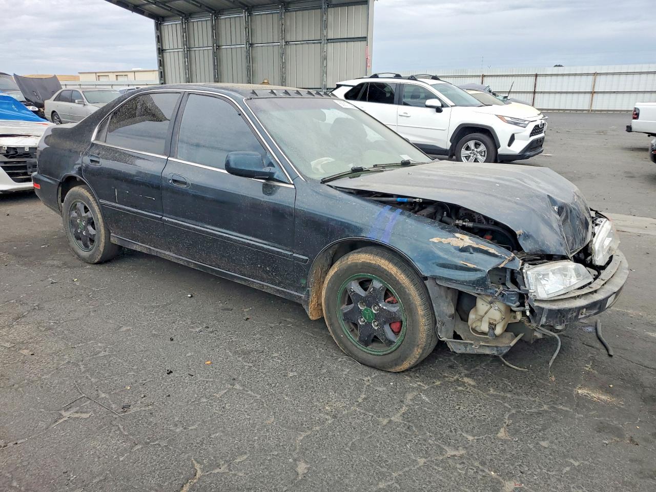 1997 Honda Accord Ex Charcoal vin: 1HGCE6679VA024371