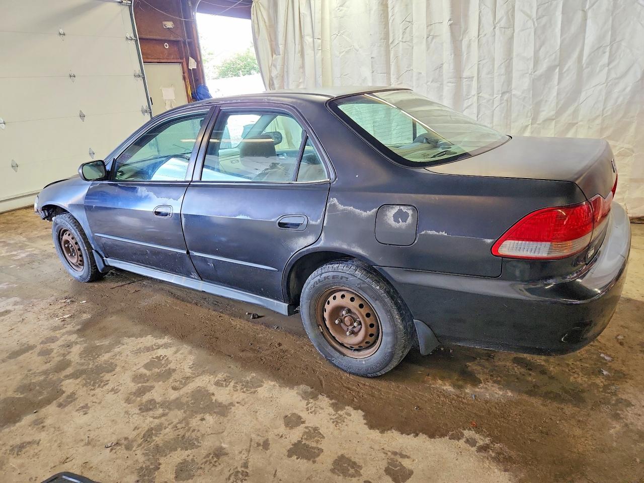 2002 Honda Accord Dx Black vin: 1HGCF85442A140976
