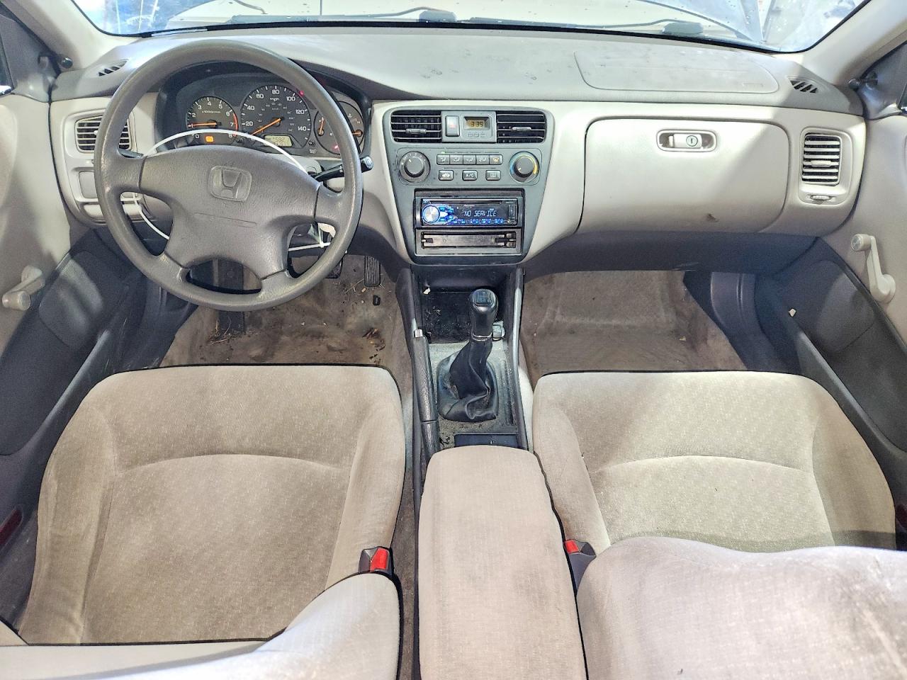 2002 Honda Accord Dx Black vin: 1HGCF85442A140976
