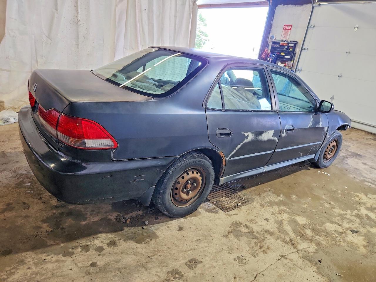 2002 Honda Accord Dx Black vin: 1HGCF85442A140976