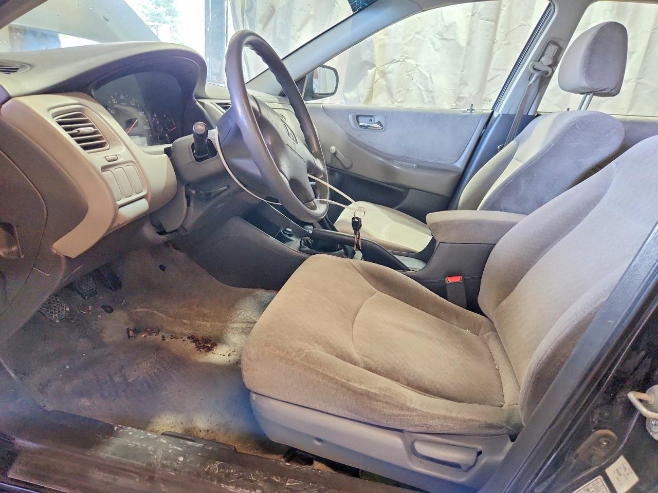 2002 Honda Accord Dx Black vin: 1HGCF85442A140976