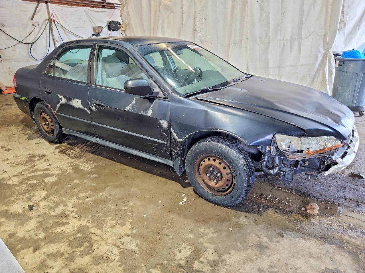2002 Honda Accord Dx Black vin: 1HGCF85442A140976