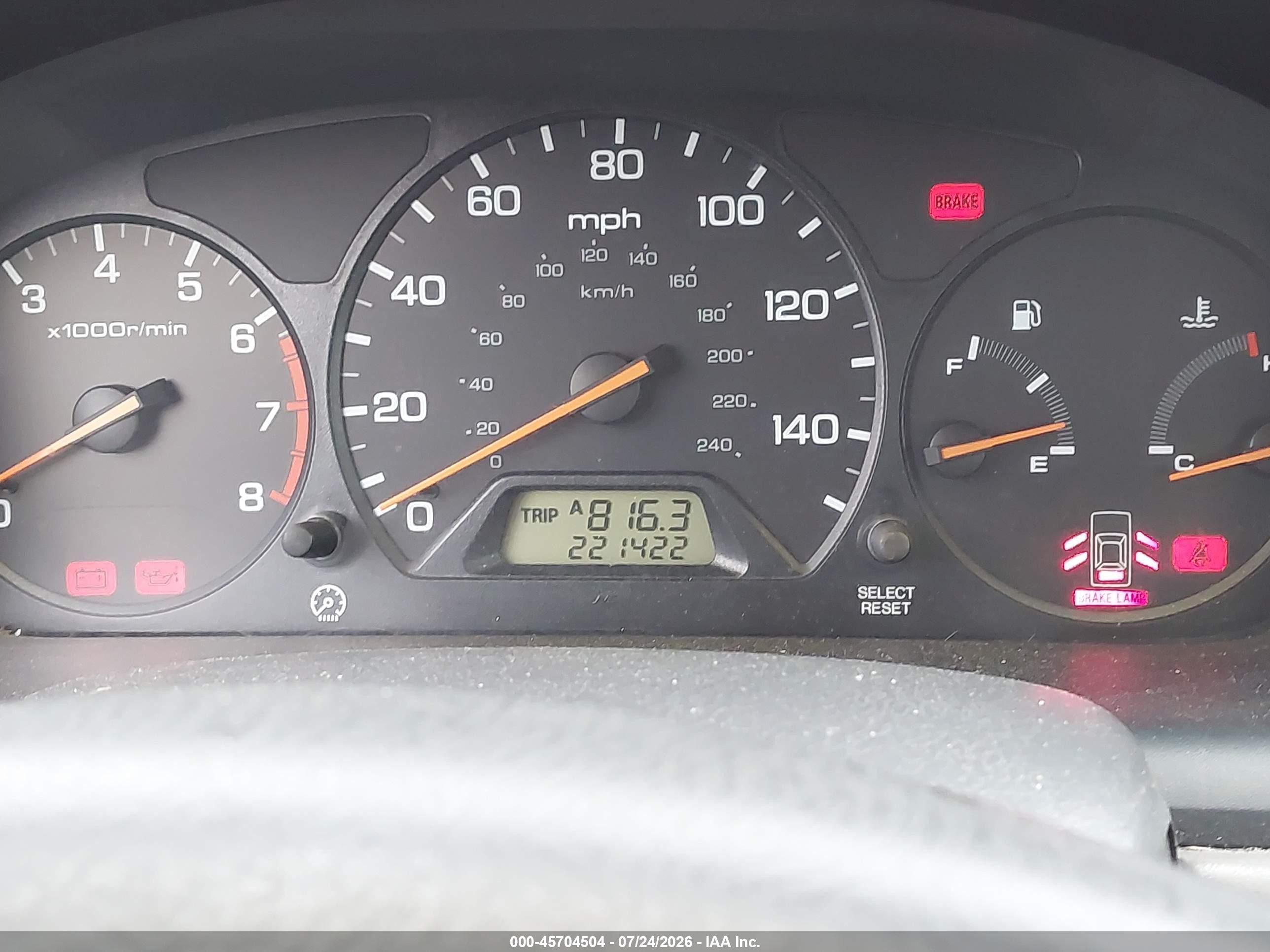 2001 Honda Accord 2.3 Dx Silver vin: 1HGCF85451A075036