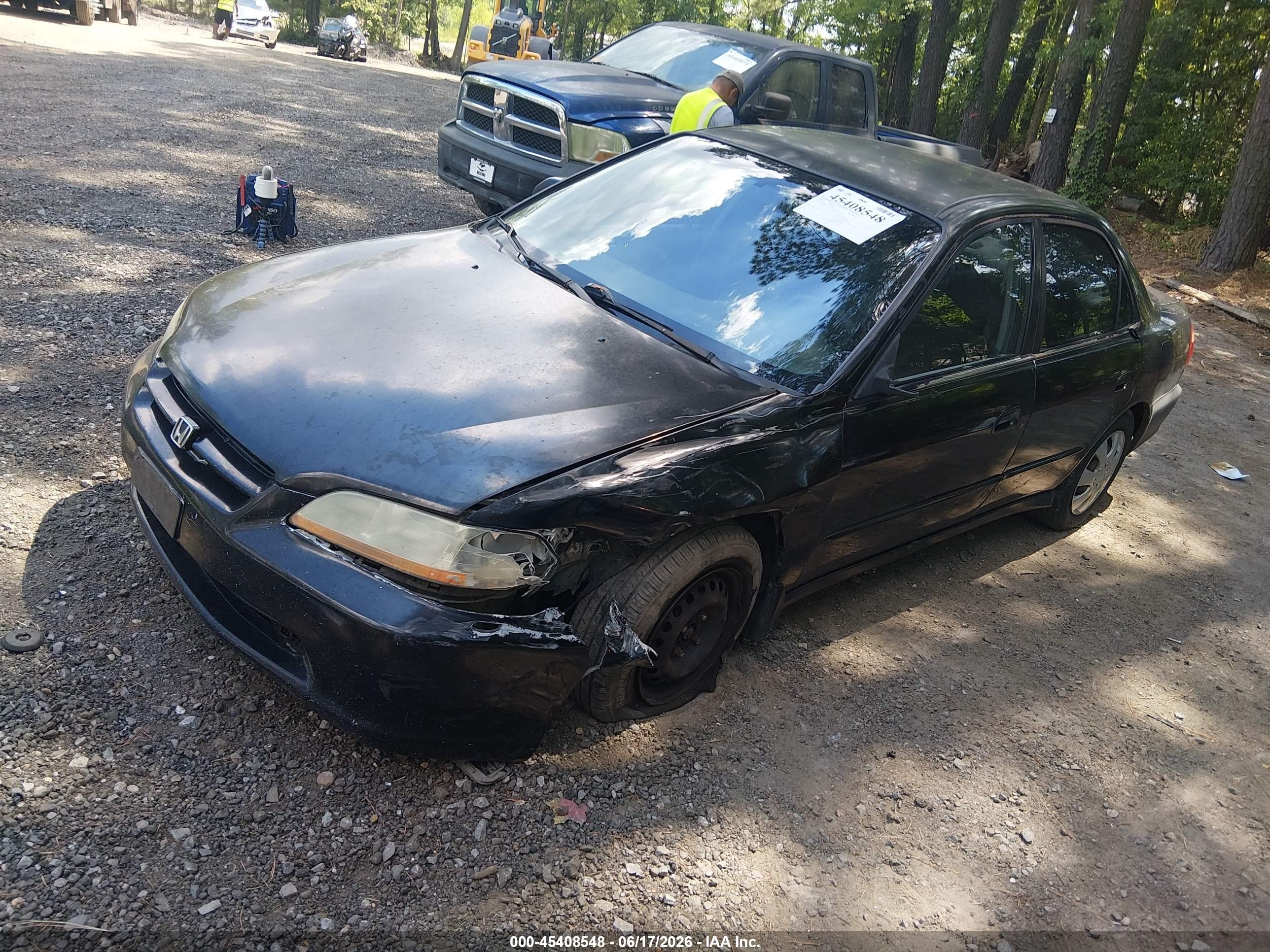 2000 Honda Accord 2.3 Dx Black vin: 1HGCF8645YA144915