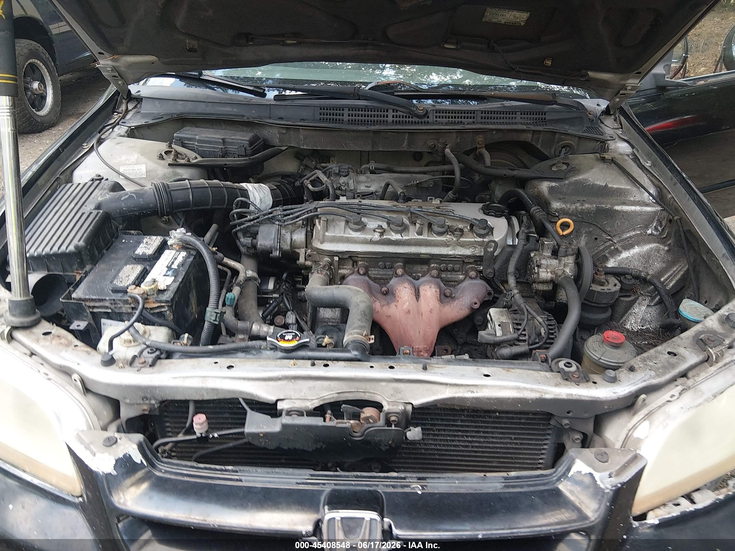 2000 Honda Accord 2.3 Dx Black vin: 1HGCF8645YA144915