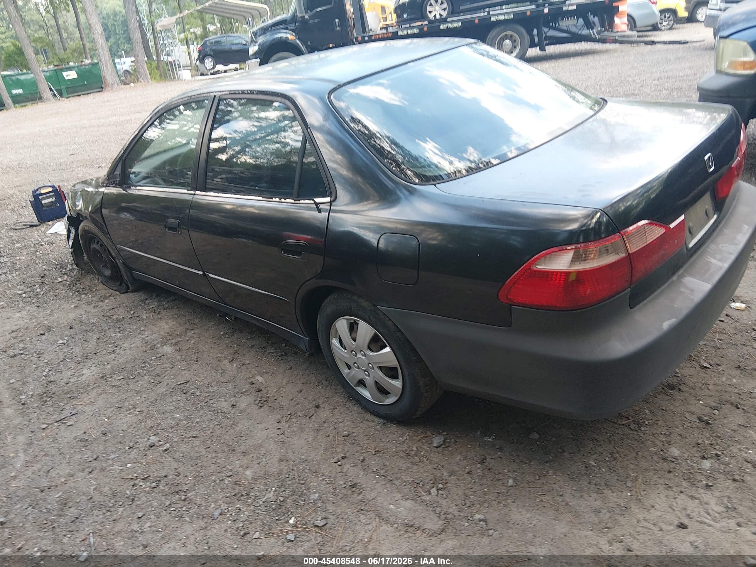 2000 Honda Accord 2.3 Dx Black vin: 1HGCF8645YA144915