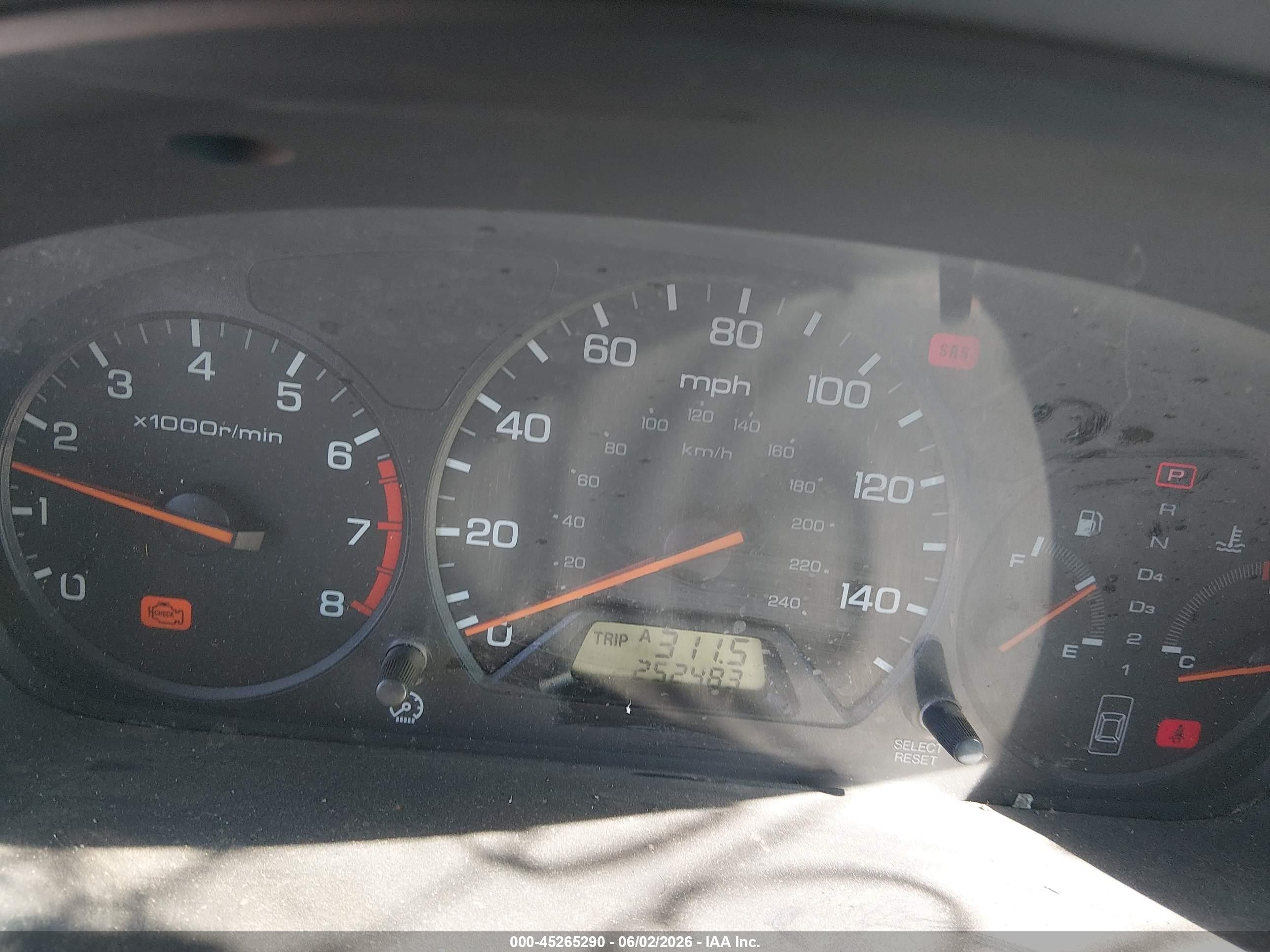 2001 Honda Accord Value Package Silver vin: 1HGCF86601A106967