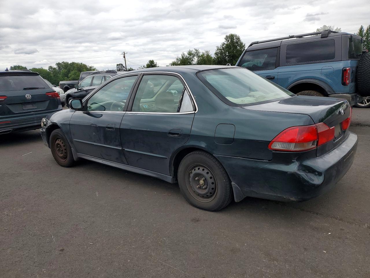 2001 Honda Accord Value Green vin: 1HGCF86601A132923