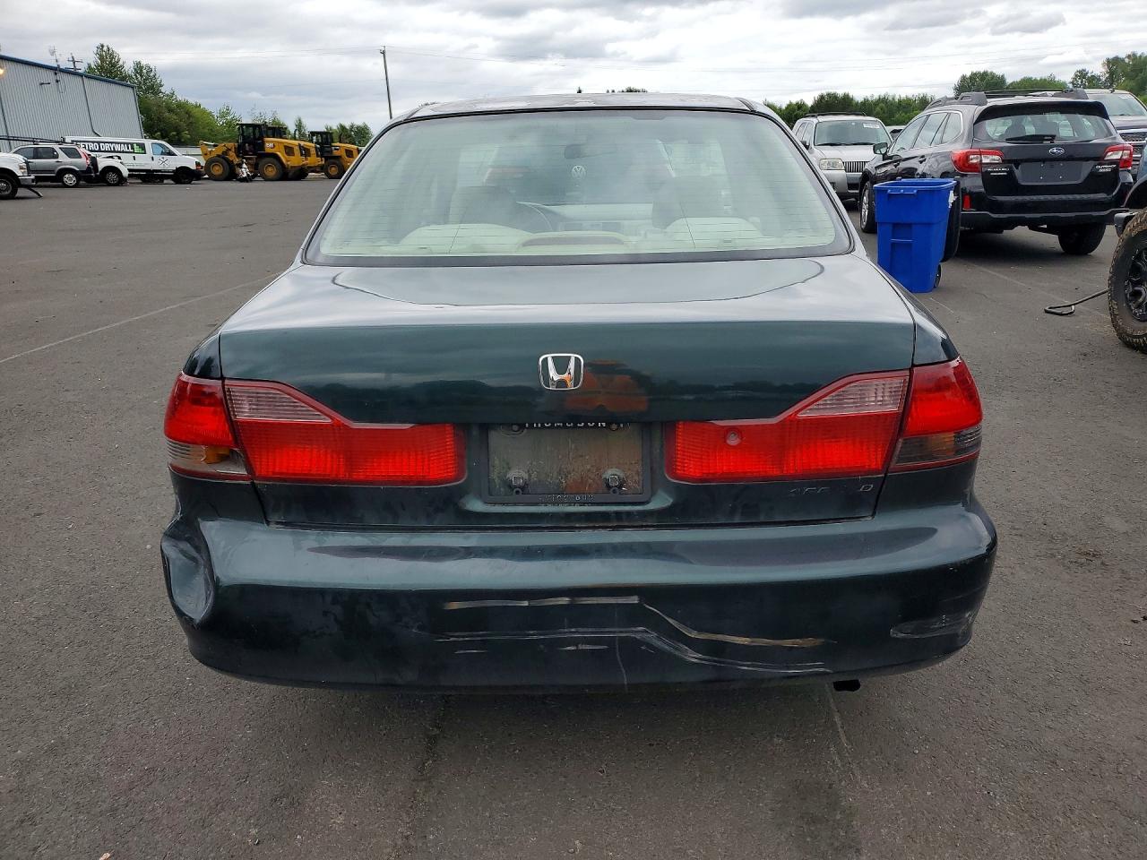 2001 Honda Accord Value Green vin: 1HGCF86601A132923