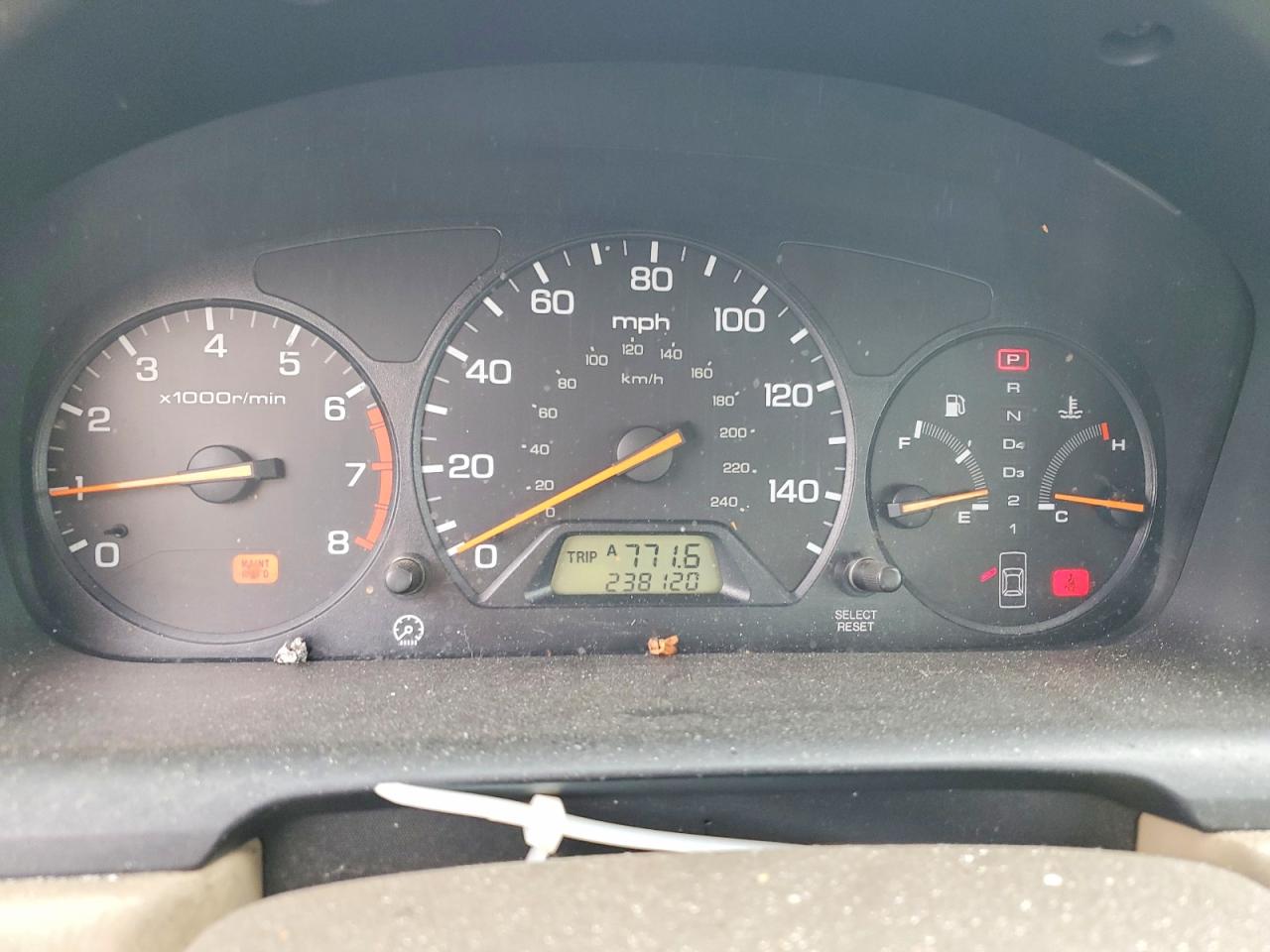 2001 Honda Accord Value Green vin: 1HGCF86601A132923