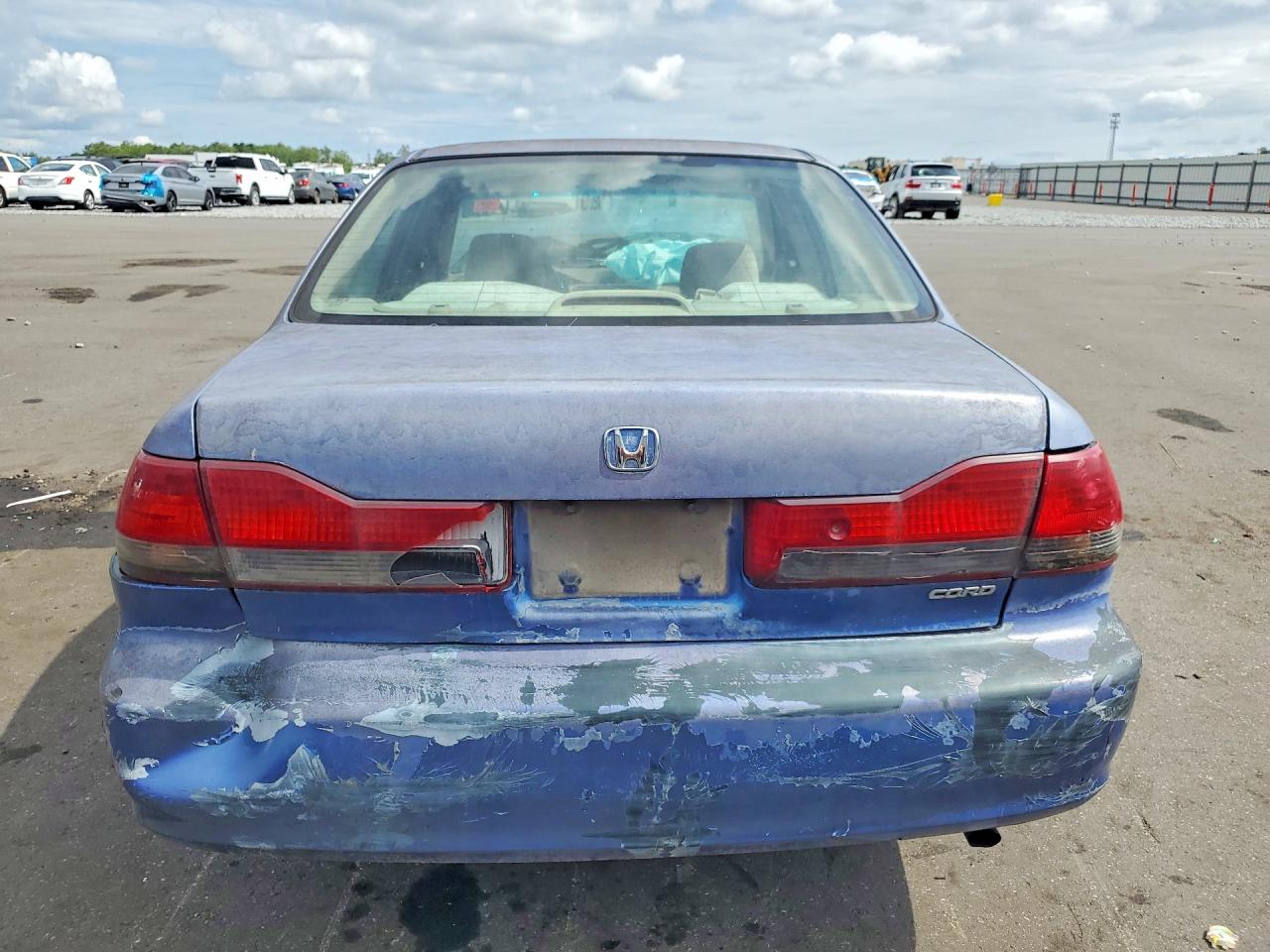 2001 Honda Accord Value Blue vin: 1HGCF86641A067431