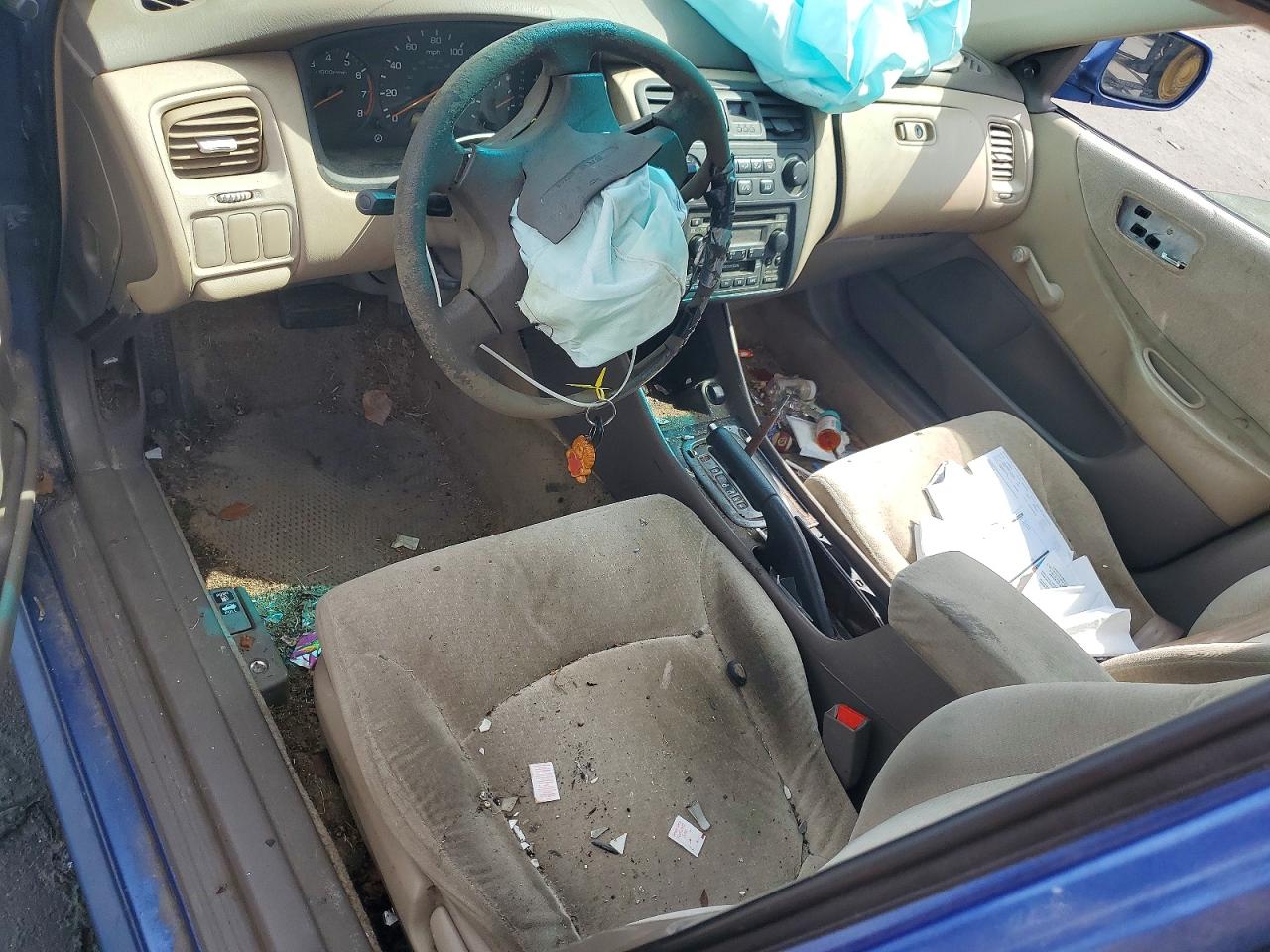 2001 Honda Accord Value Blue vin: 1HGCF86641A067431
