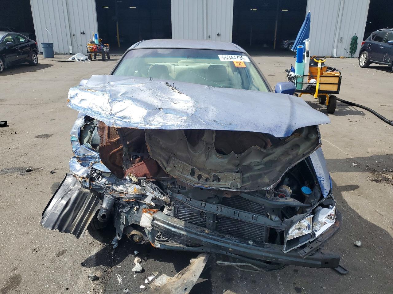 2001 Honda Accord Value Blue vin: 1HGCF86641A067431