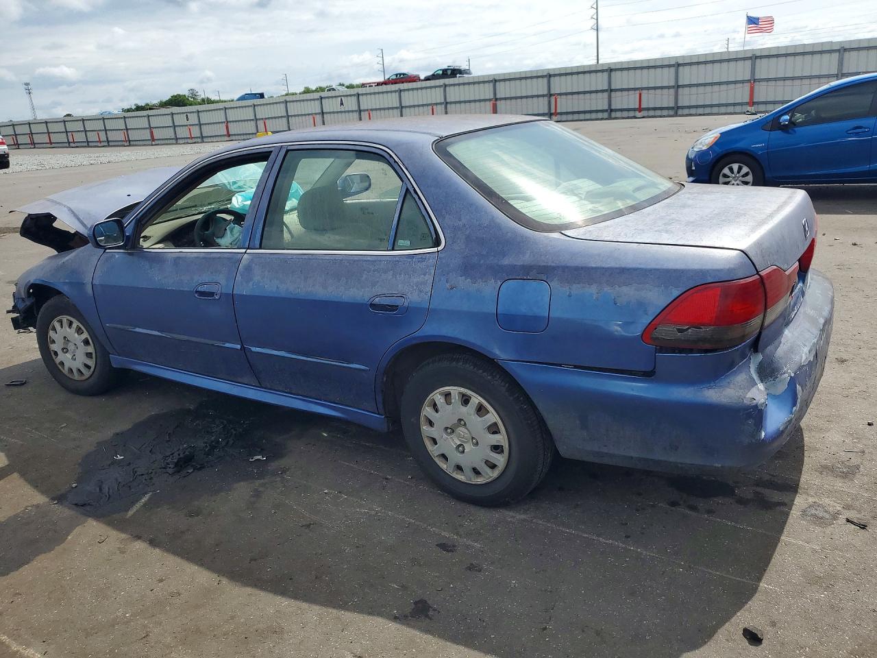 2001 Honda Accord Value Blue vin: 1HGCF86641A067431