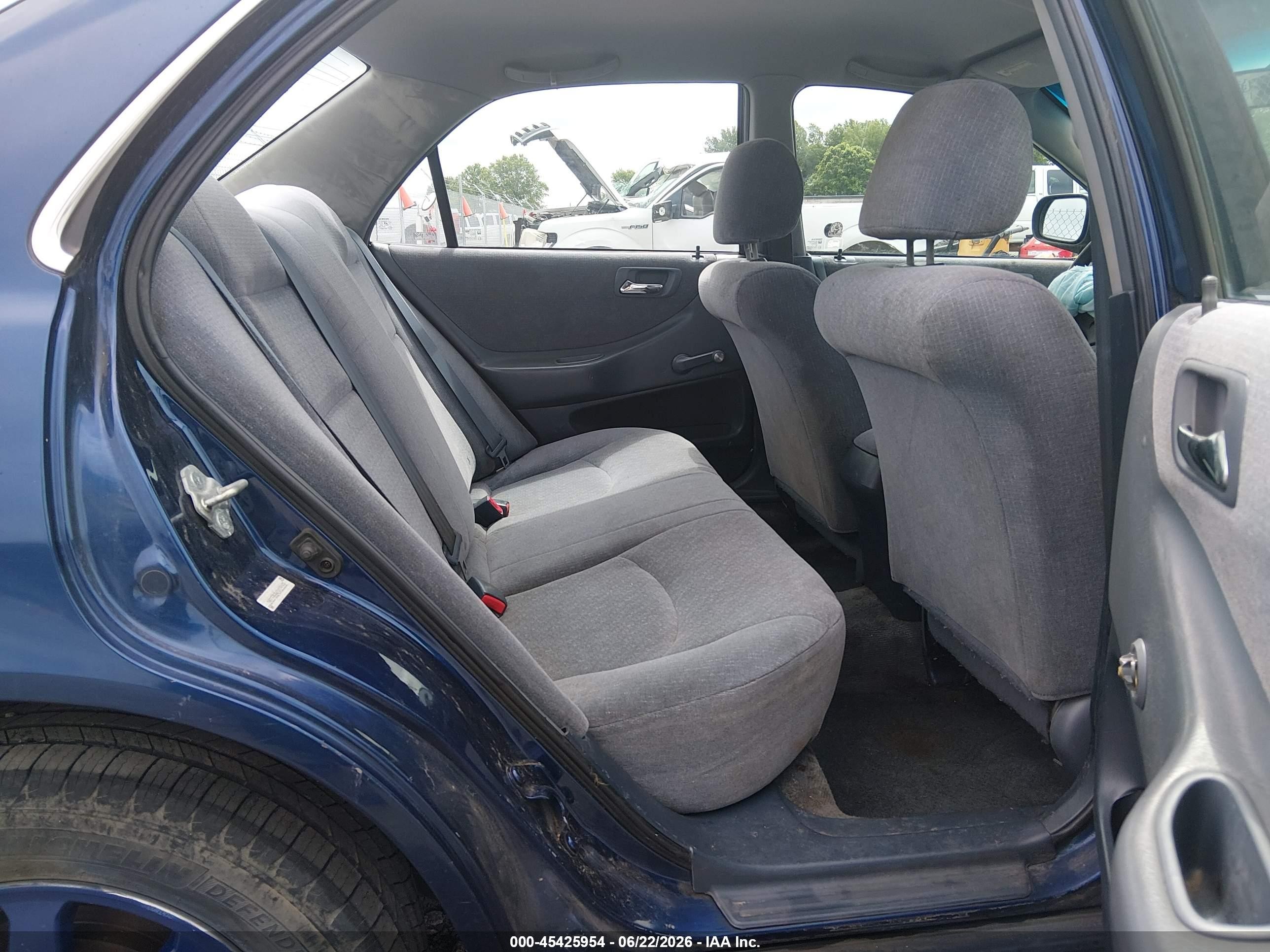 2002 Honda Accord 2.3 Vp Blue vin: 1HGCF86642A129153