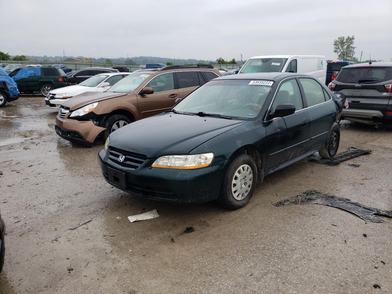 2001 Honda Accord Value Green vin: 1HGCF86661A089379