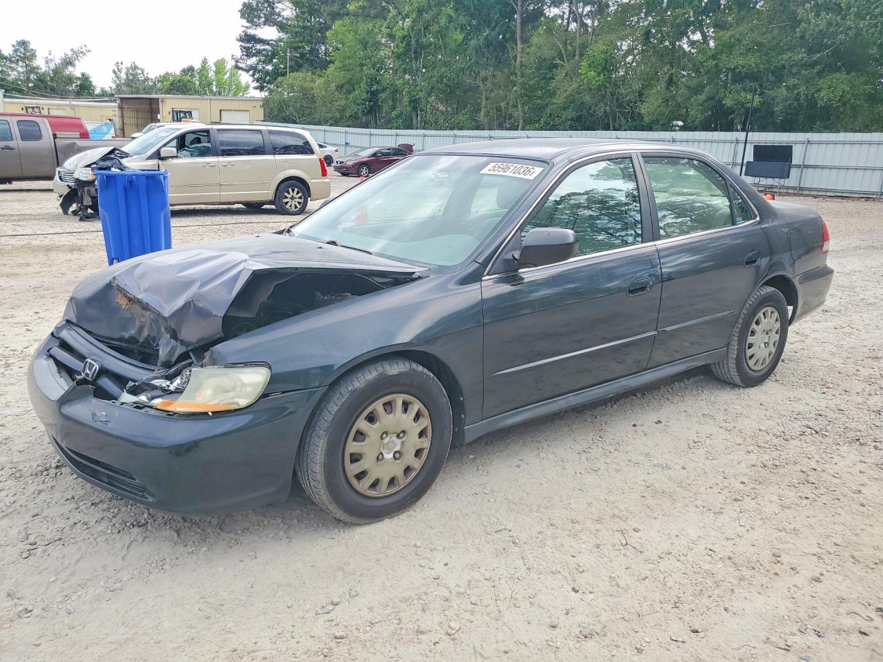 2001 Honda Accord Value Black vin: 1HGCF86661A137754