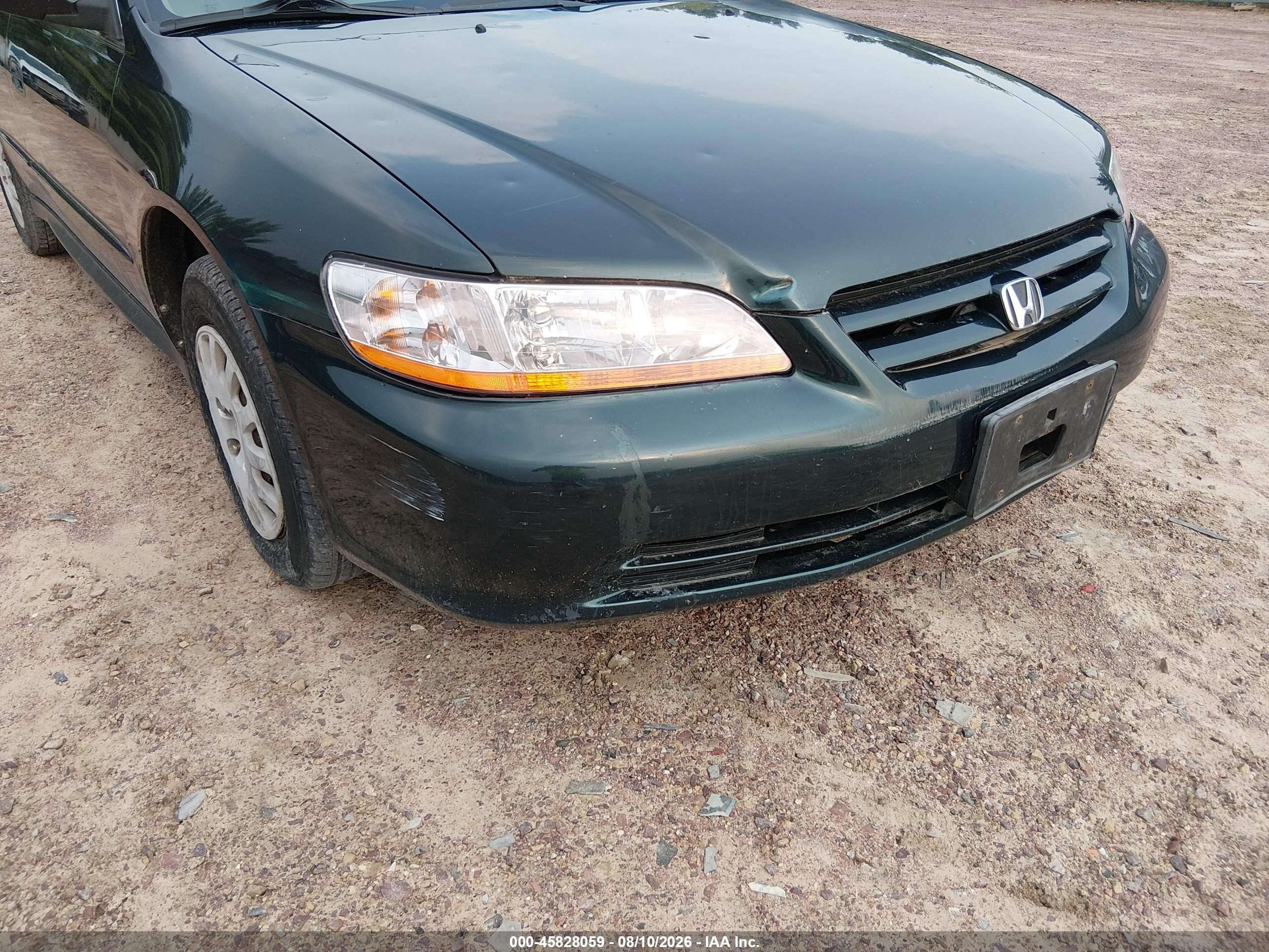 2001 Honda Accord Value Package Green vin: 1HGCF86681A148125