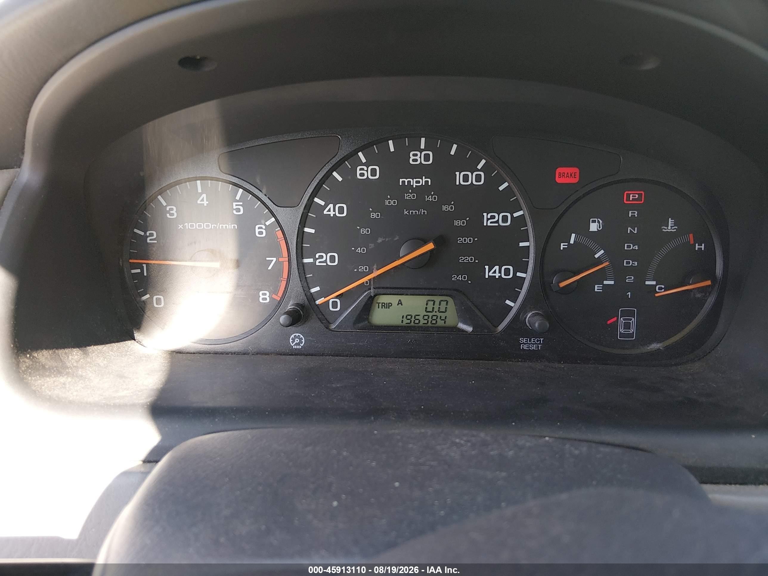 2001 Honda Accord Value Package Серебряный vin: 1HGCF866X1A103025