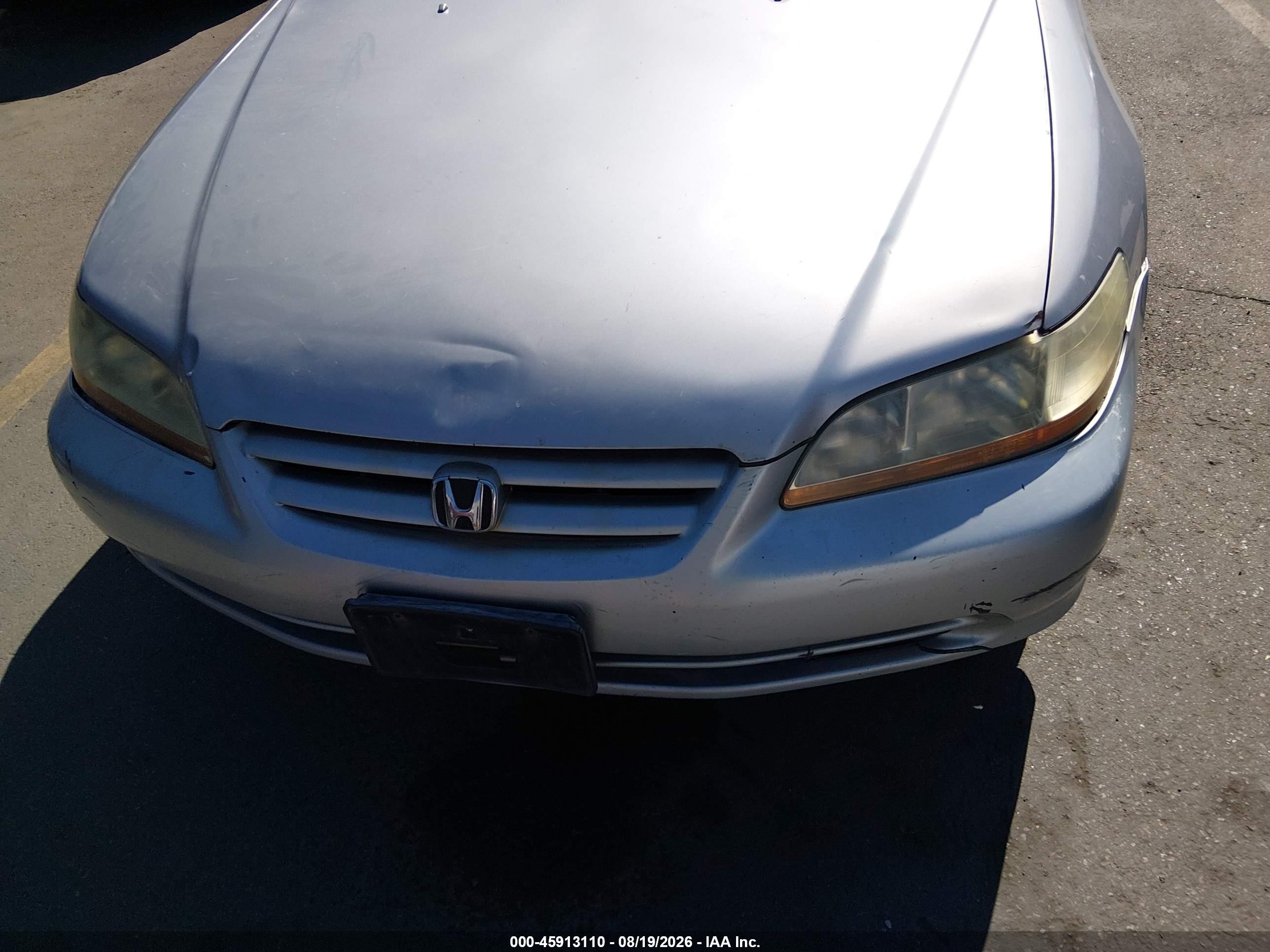 2001 Honda Accord Value Package Серебряный vin: 1HGCF866X1A103025