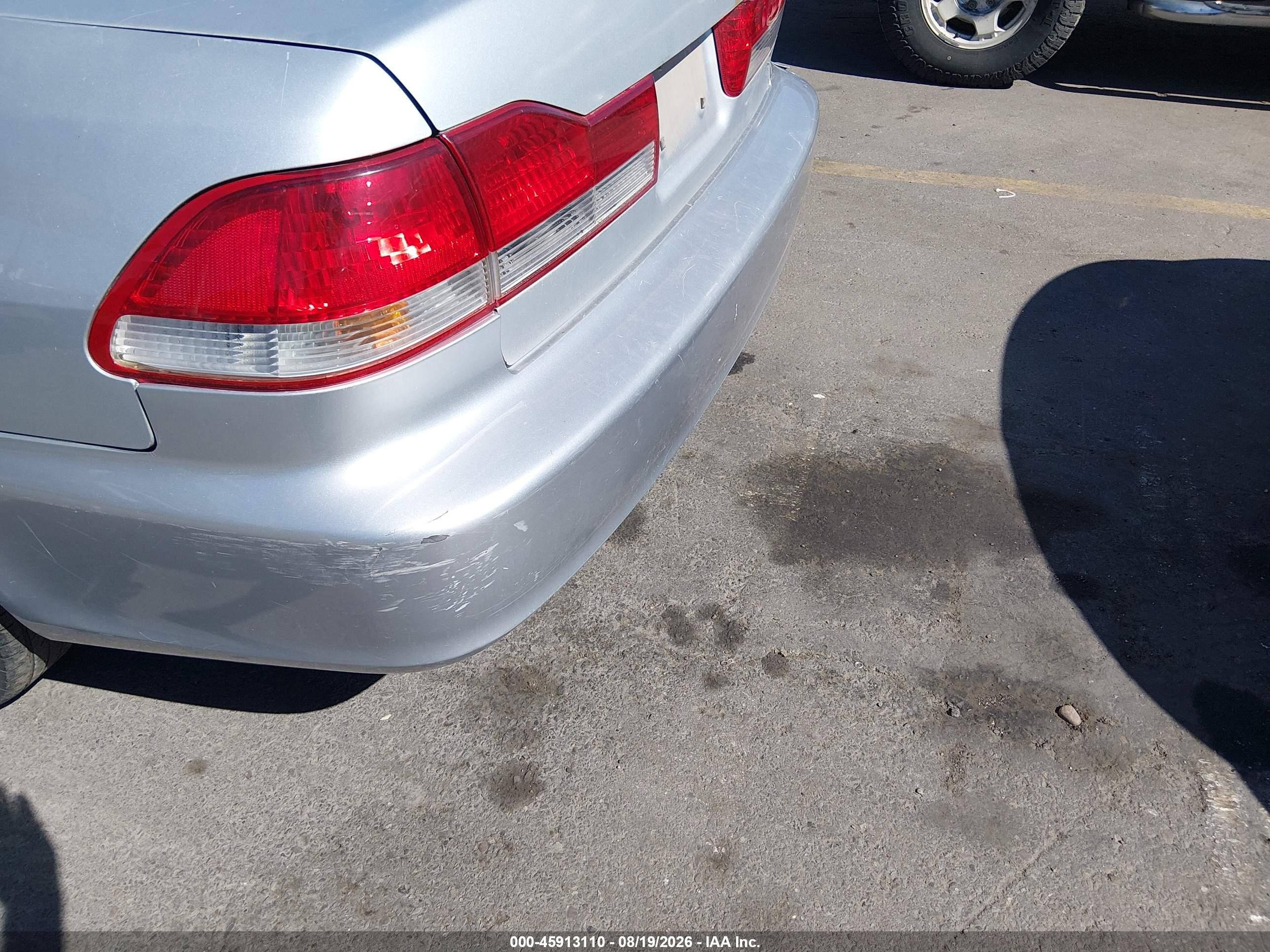 2001 Honda Accord Value Package Серебряный vin: 1HGCF866X1A103025